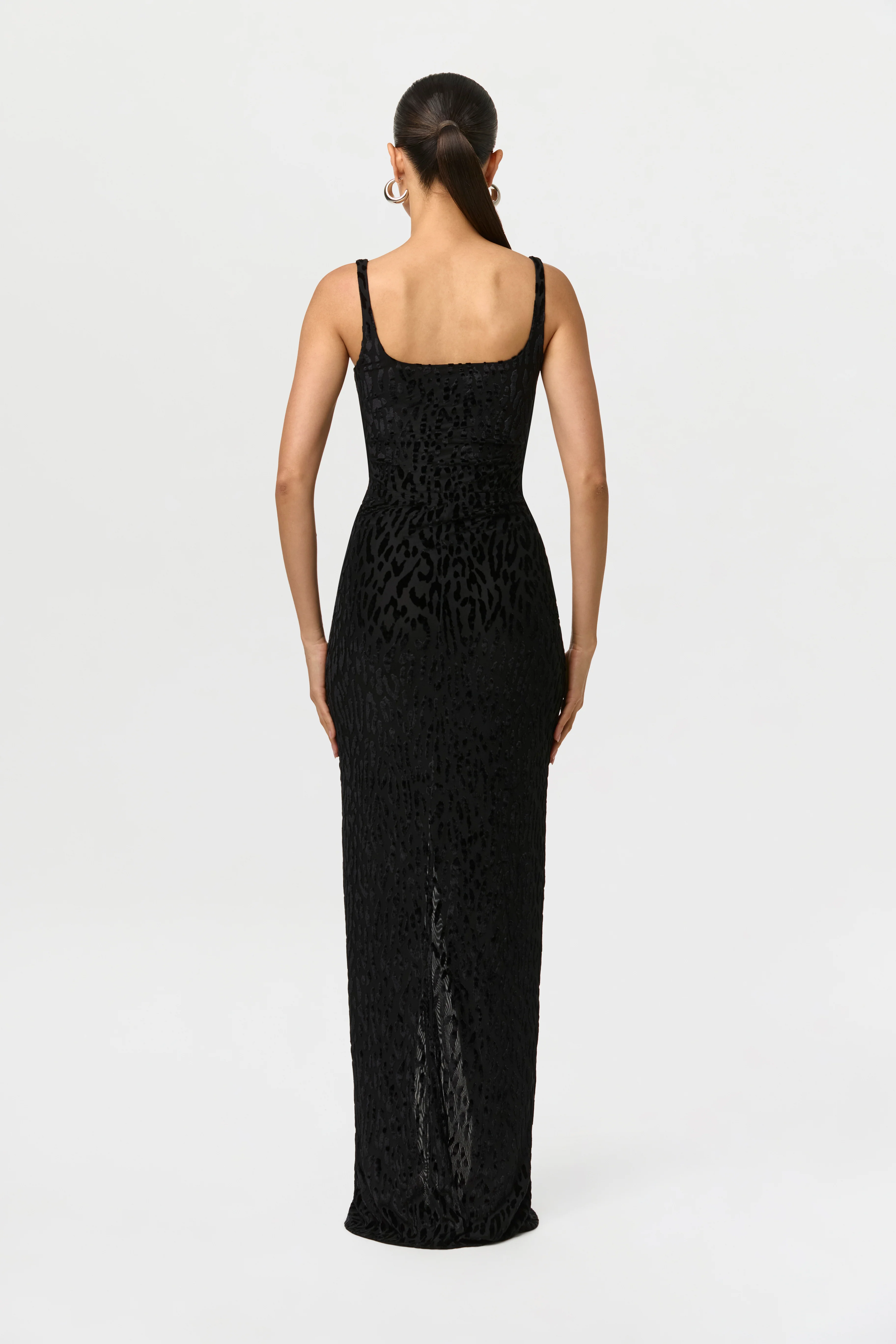 Burnout Twist Maxi Skirt - Image 4