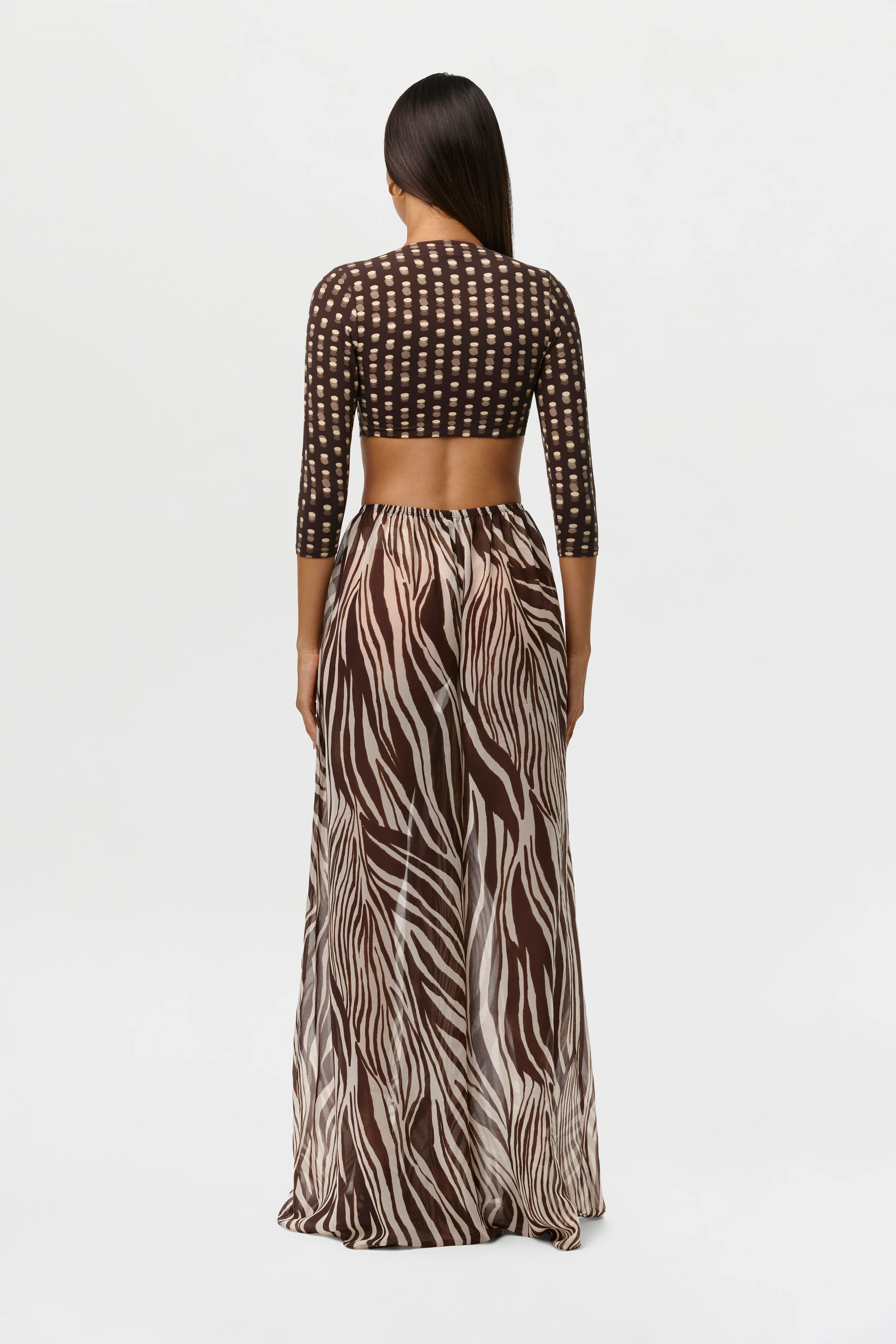 Chiffon Wide Leg Pants - Image 5