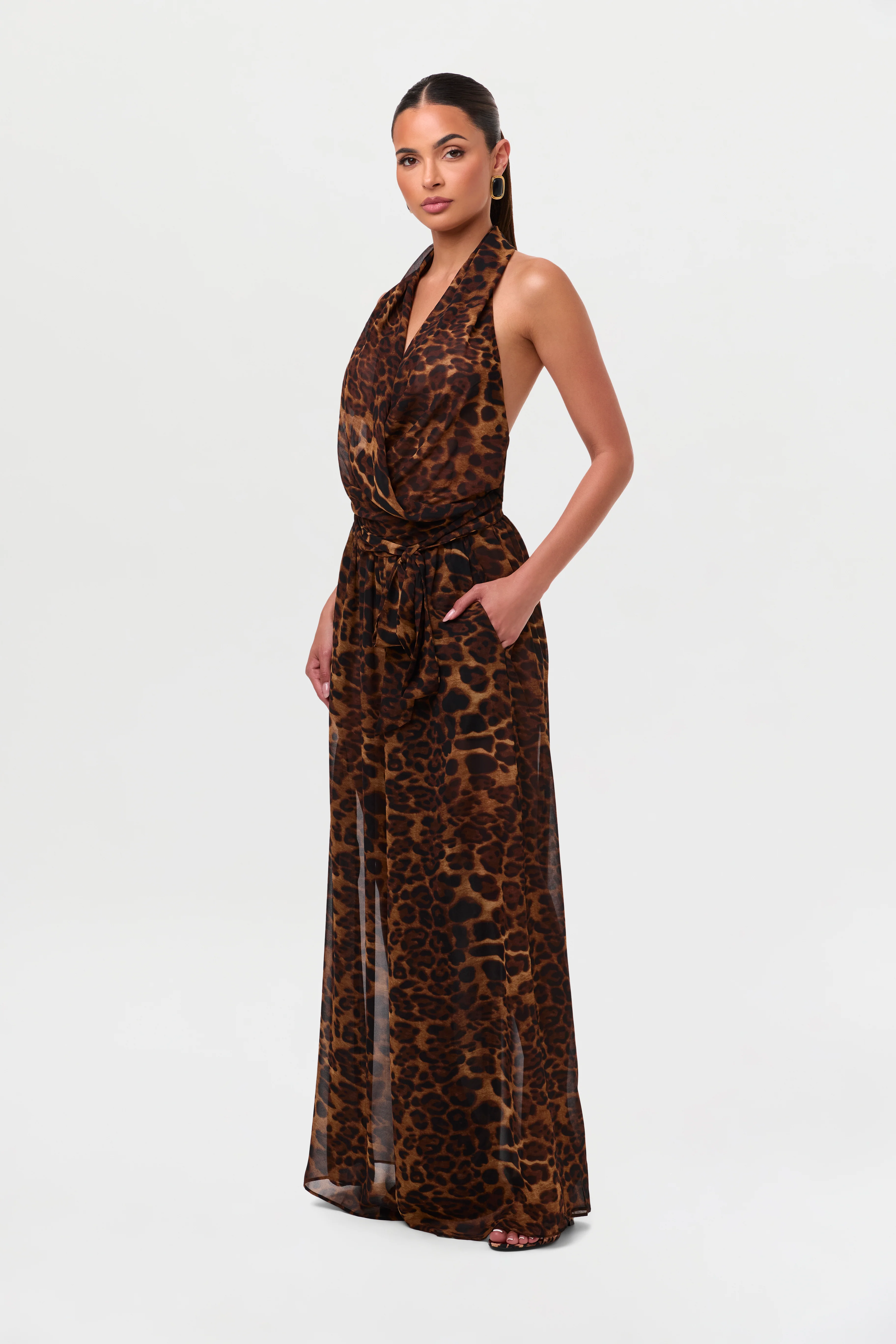 Chiffon Wide Leg Pants - Image 7