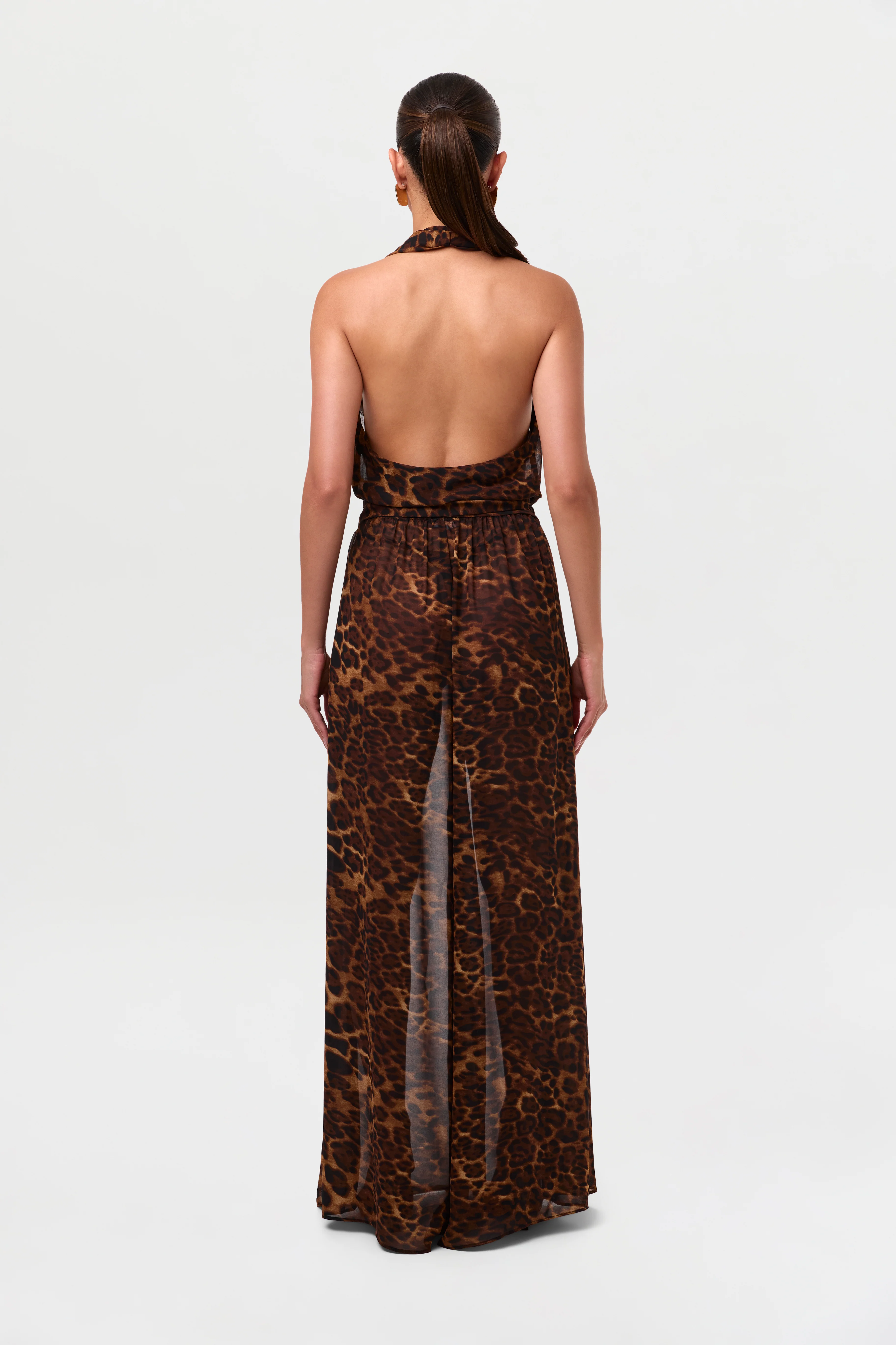 Chiffon Wrap Halter Top - Image 18
