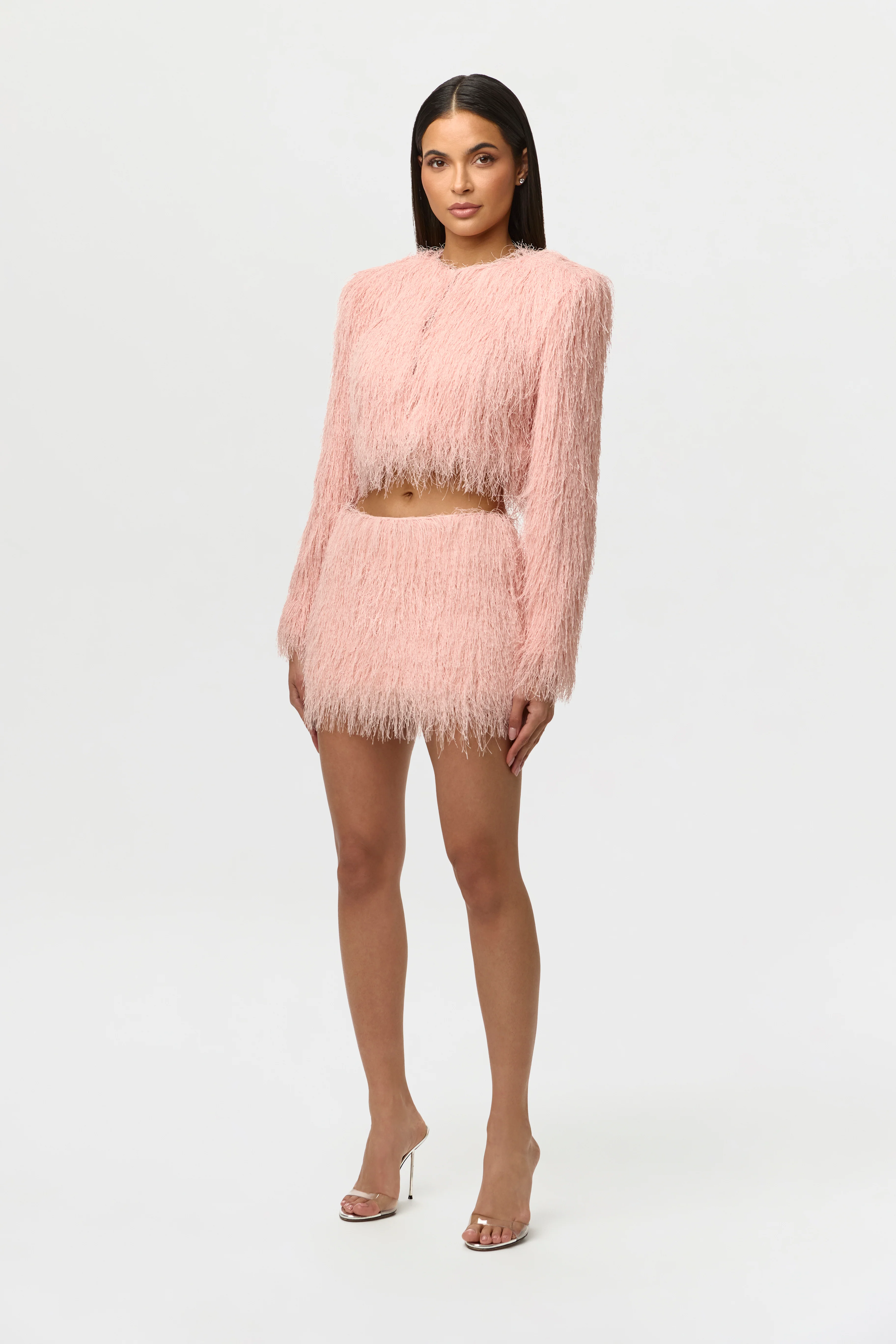 Faux Fringe Mini Skirt - Image 5