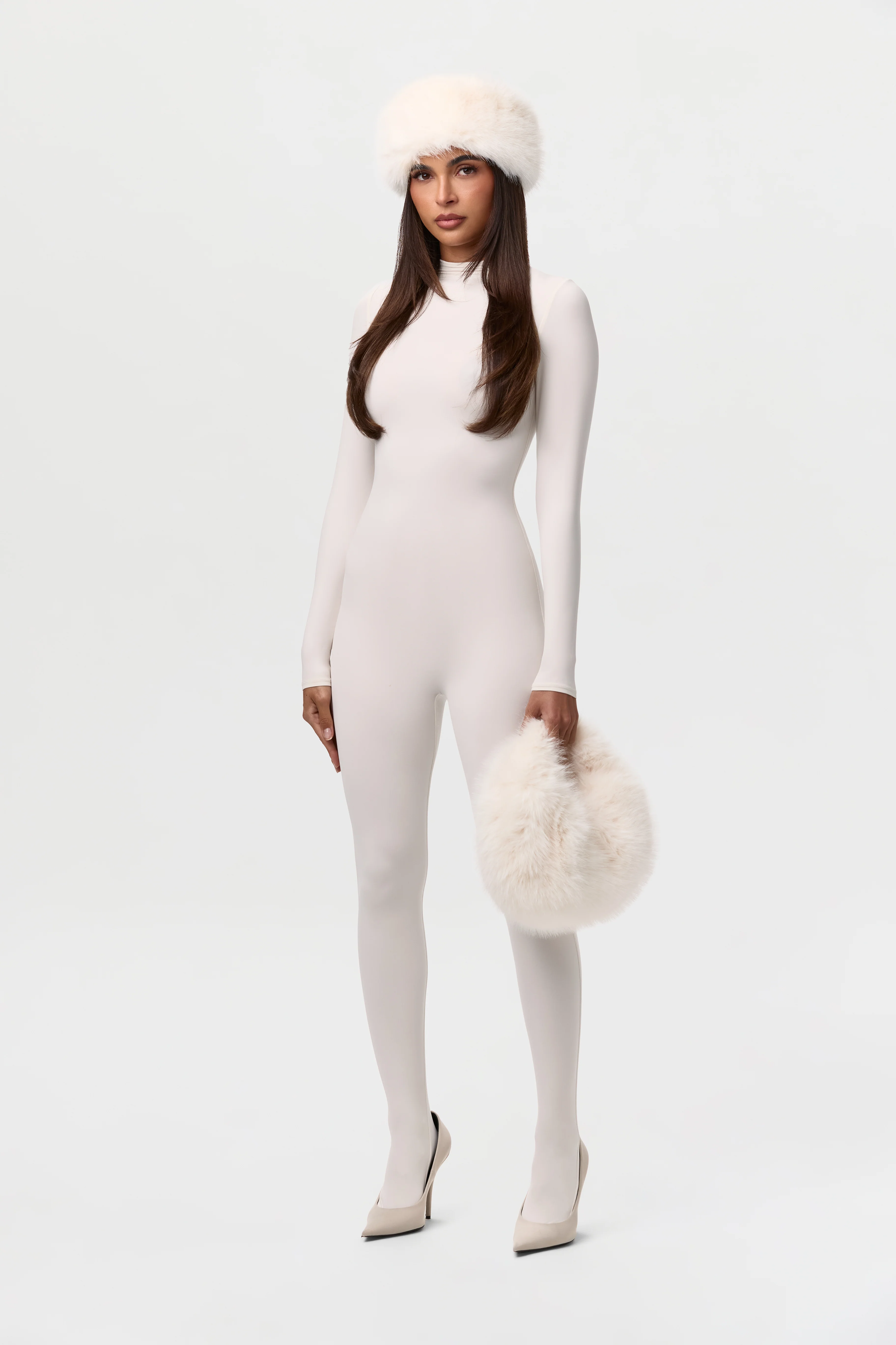 Faux Fur Plush Headband - Image 10