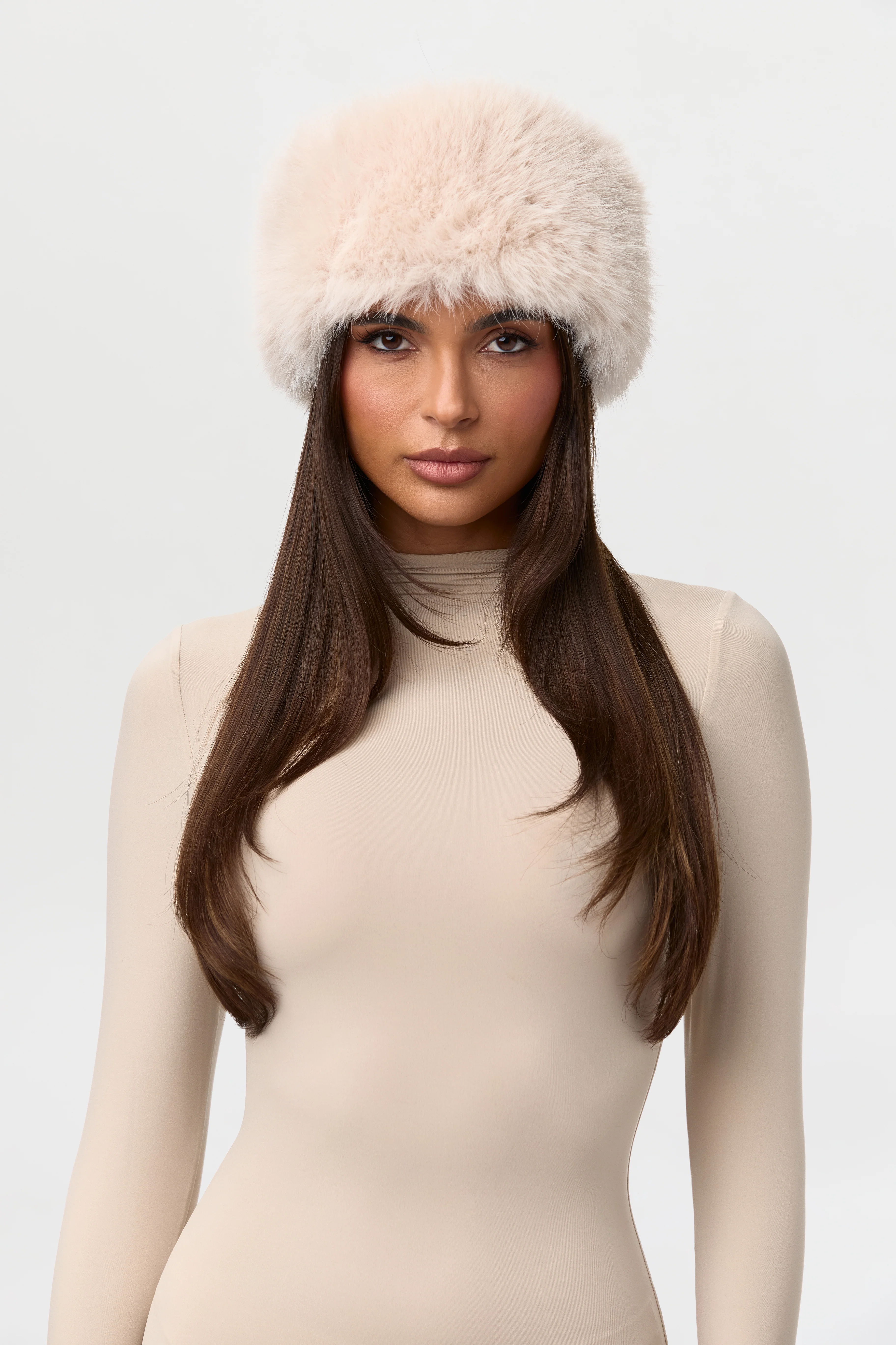 Faux Fur Plush Headband - Image 15