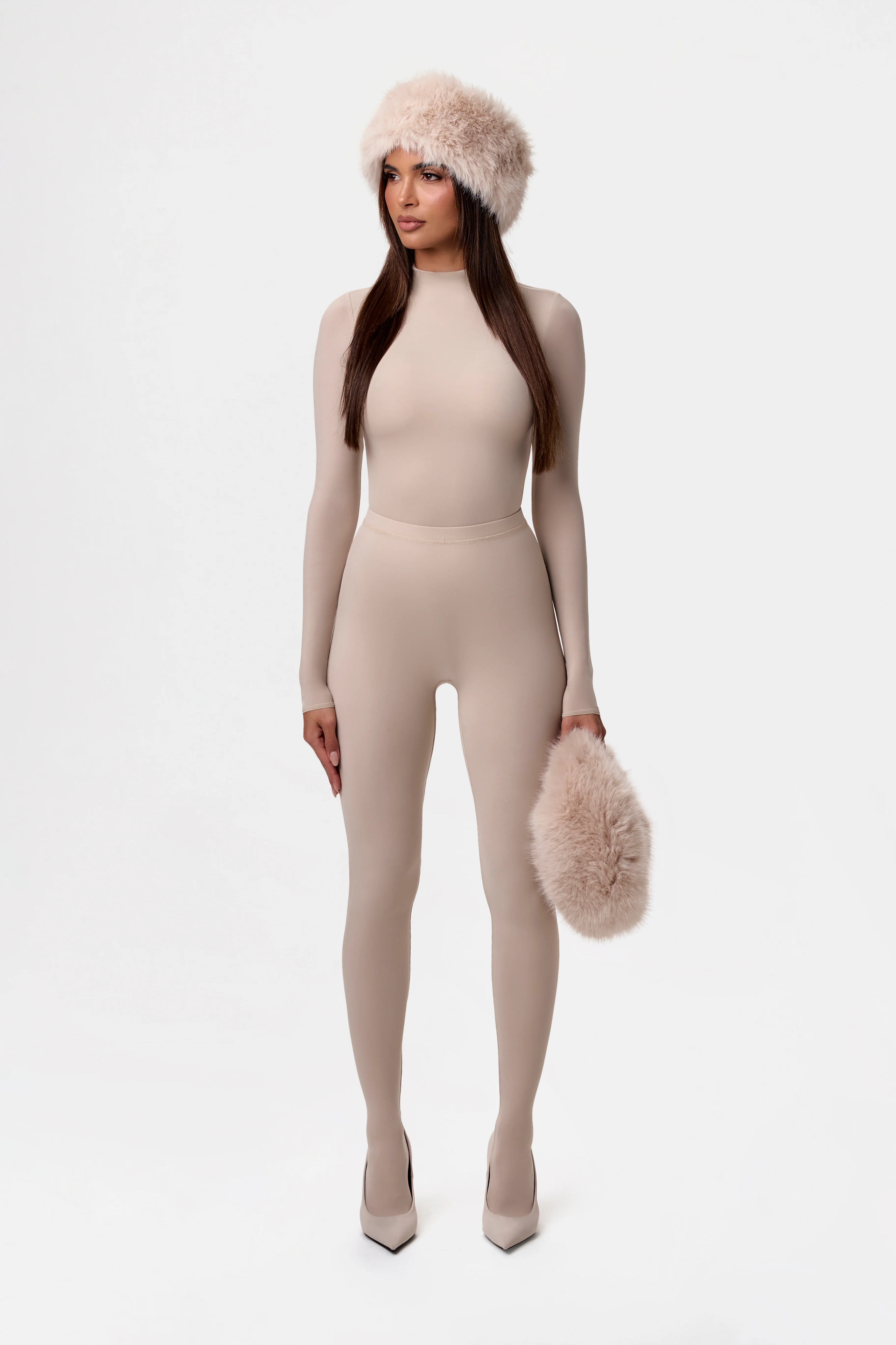 Faux Fur Plush Headband - Image 21