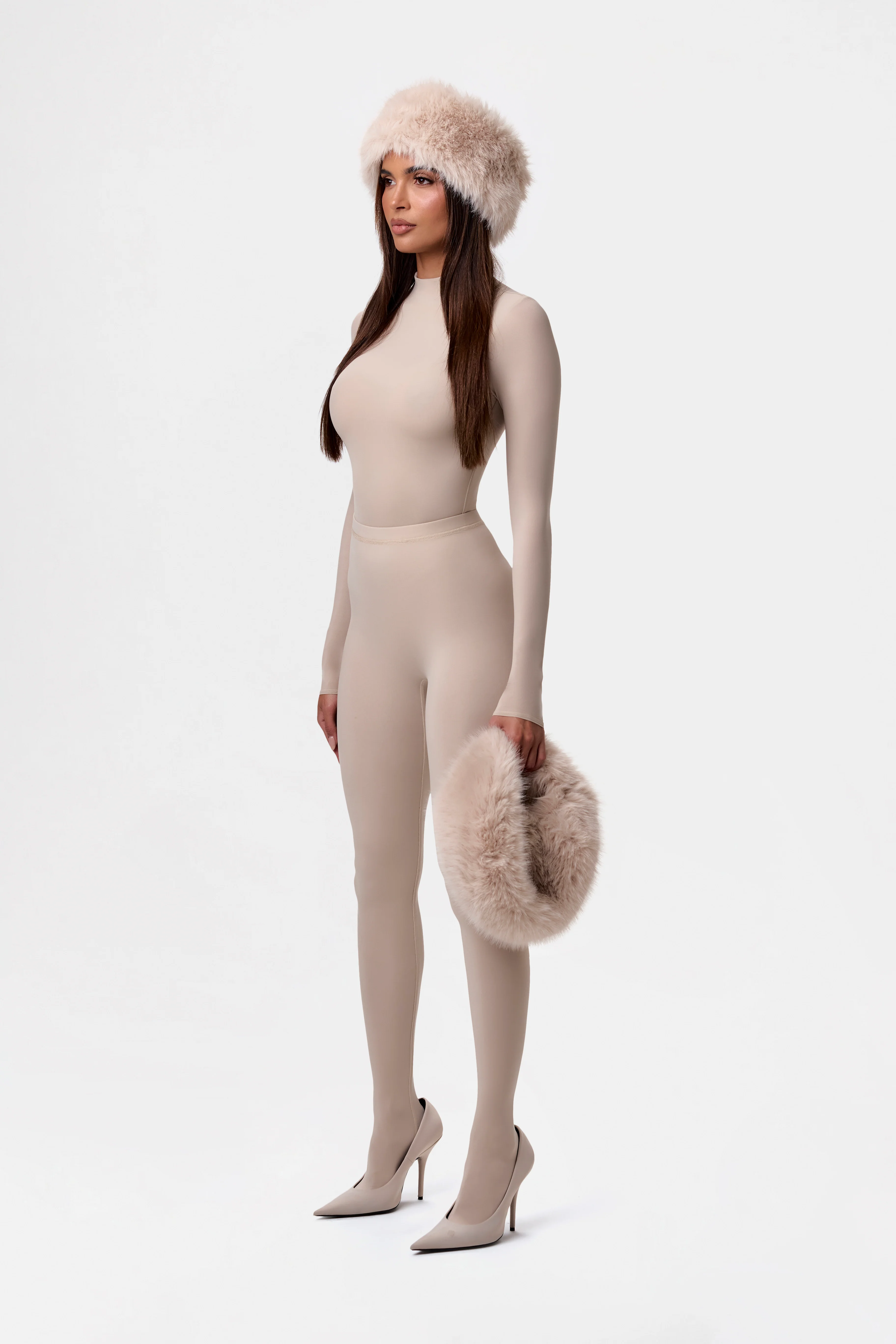 Faux Fur Plush Headband - Image 23