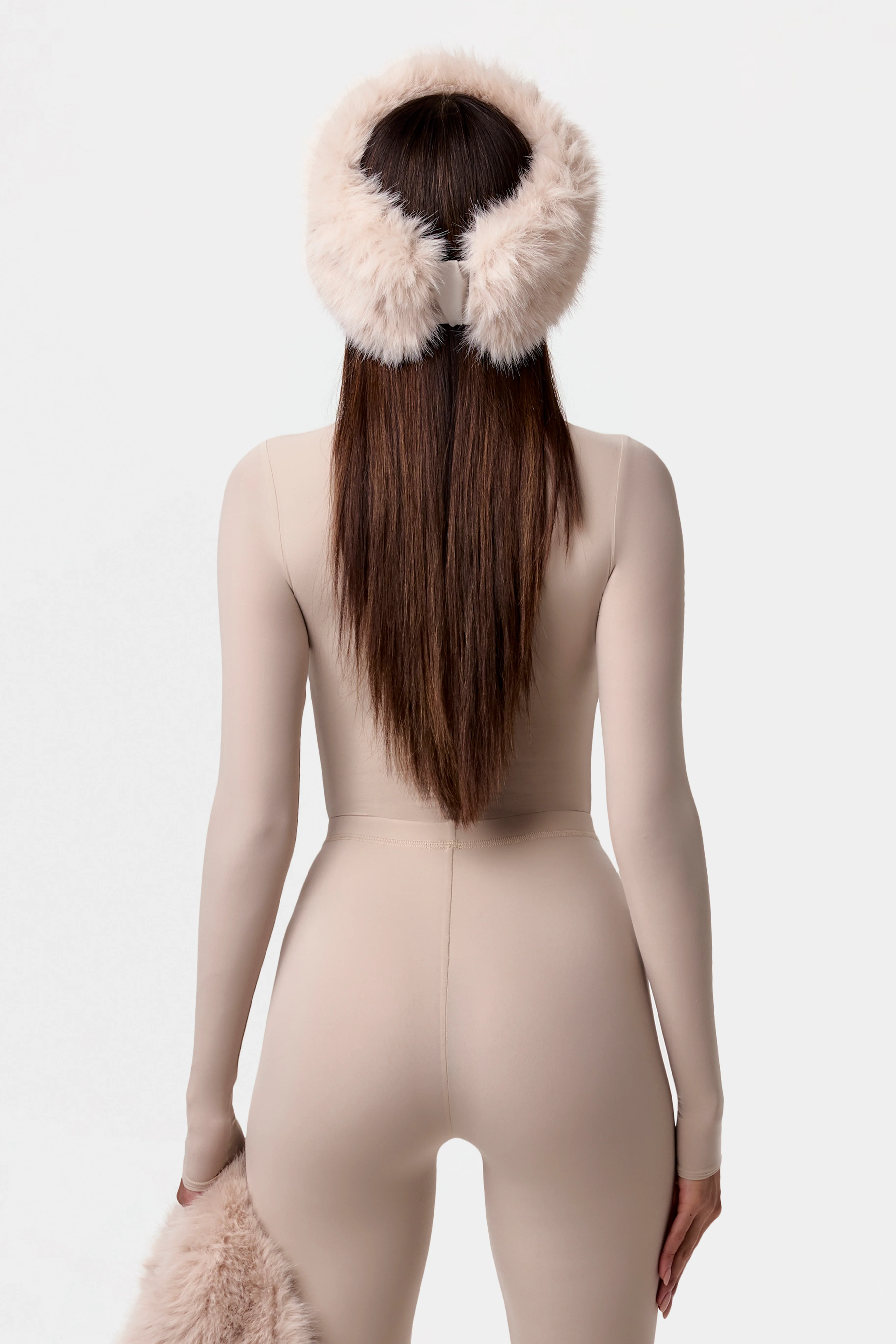 Faux Fur Plush Headband - Image 25
