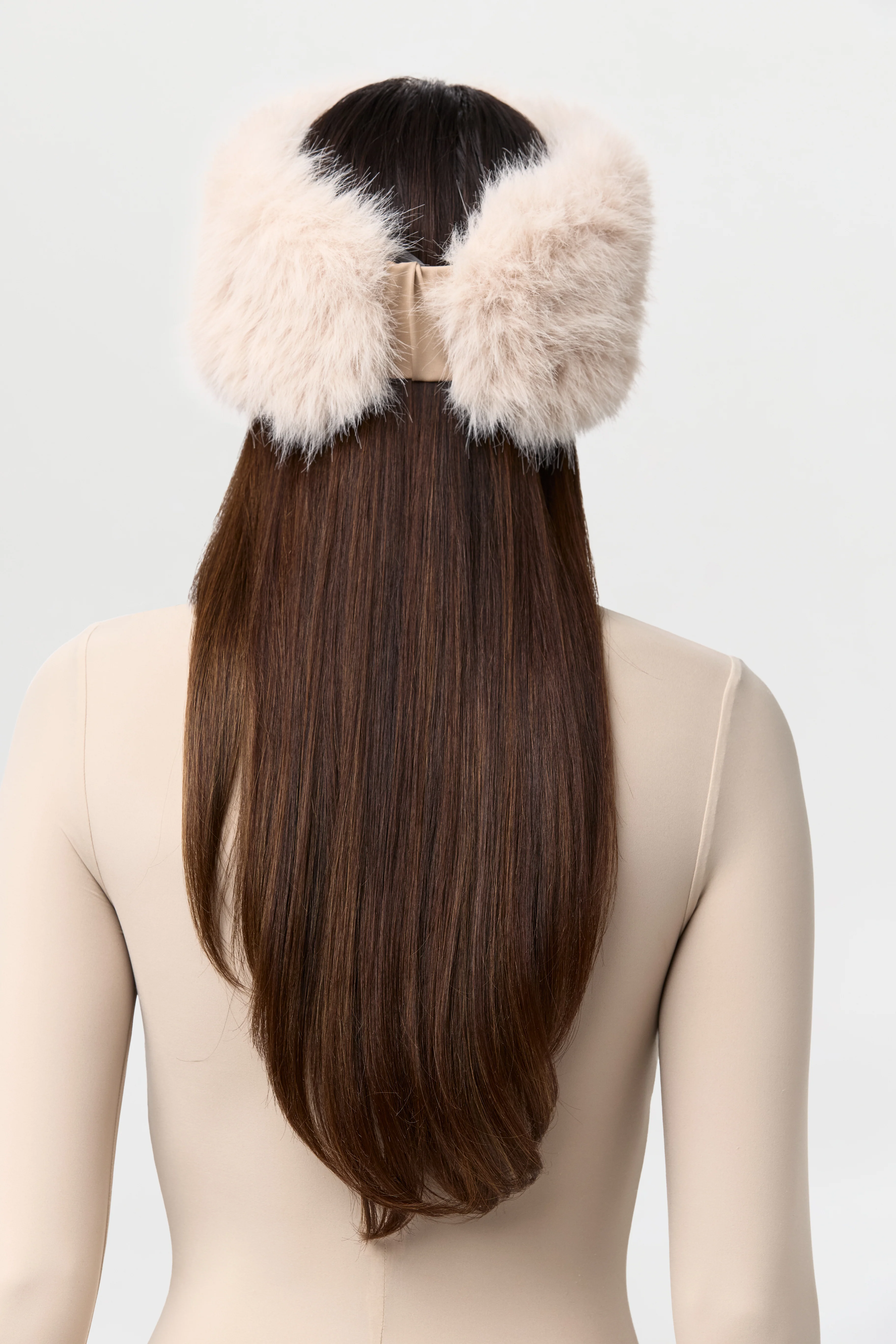 Faux Fur Plush Headband - Image 26