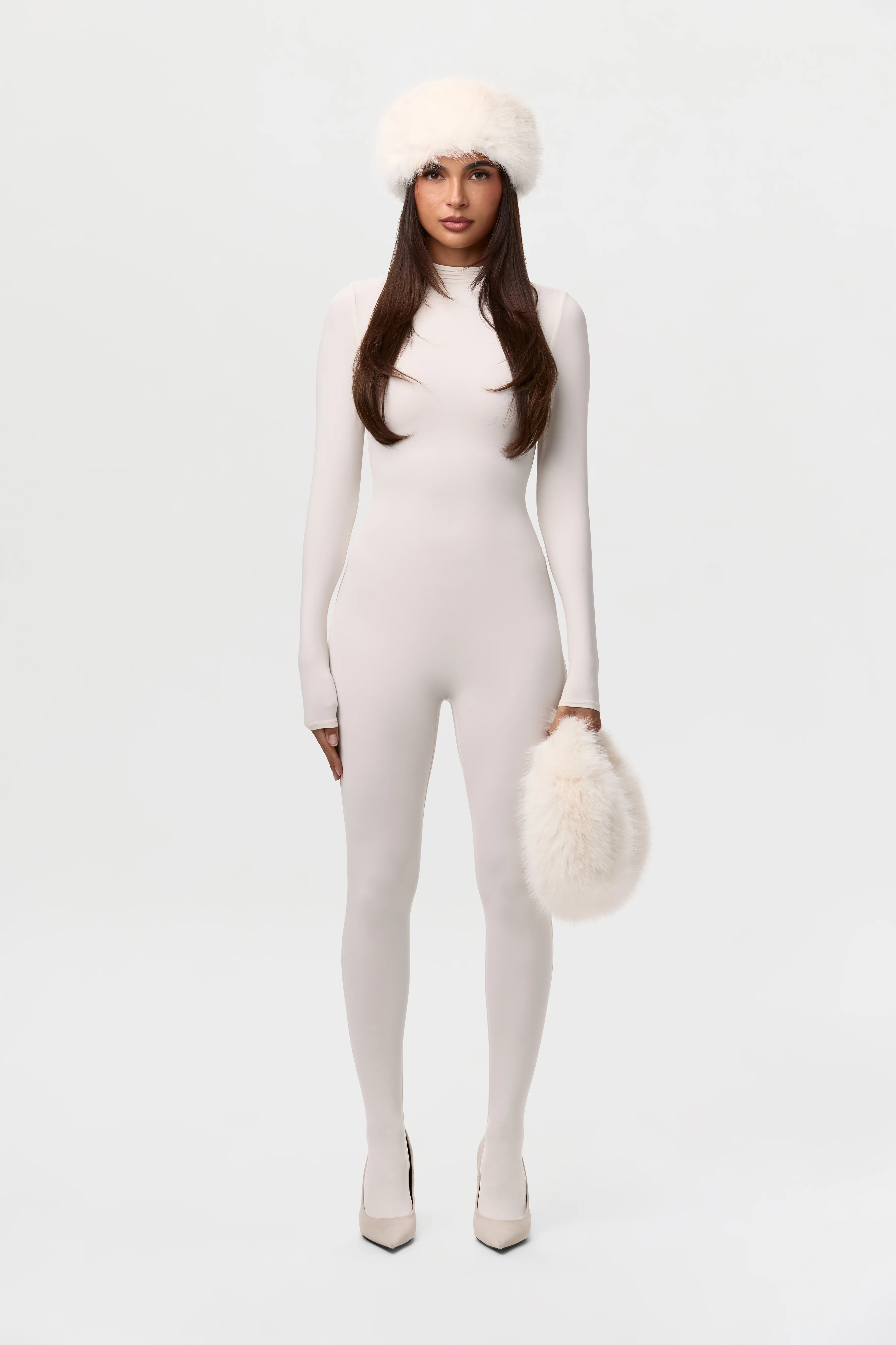 Faux Fur Plush Headband - Image 8
