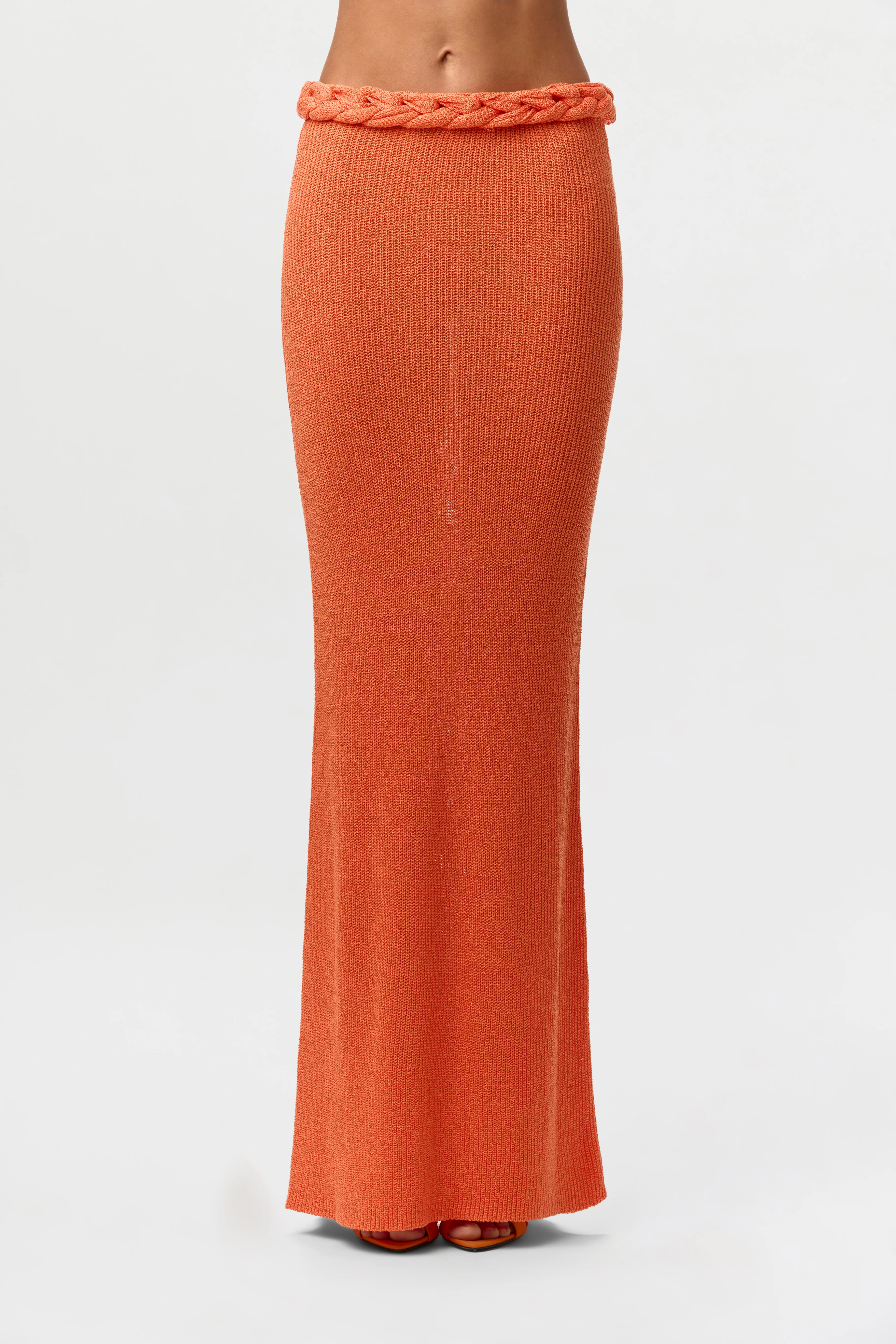 Knit Braid Maxi Skirt - Image 10