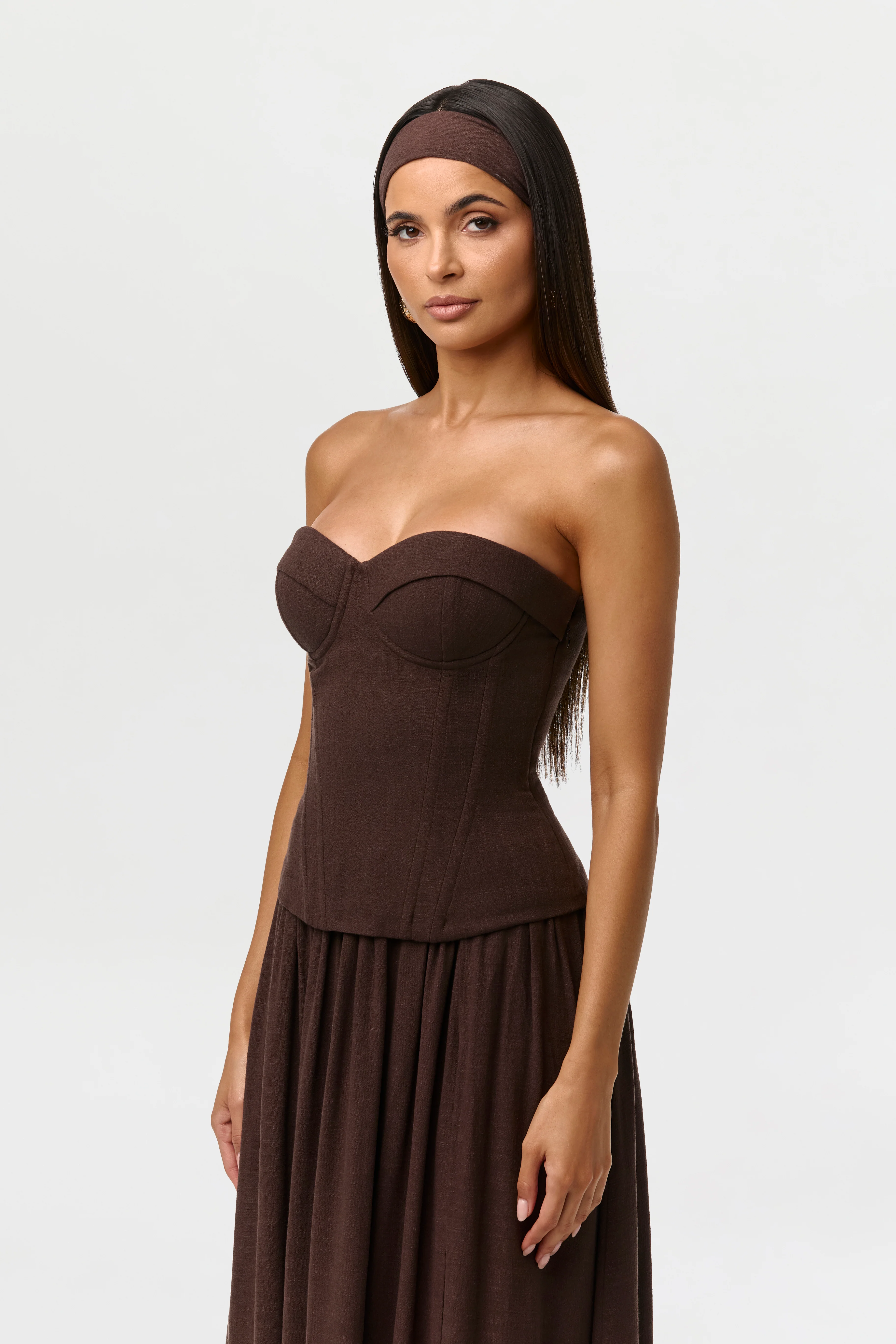 Linen Corset Top - Image 3