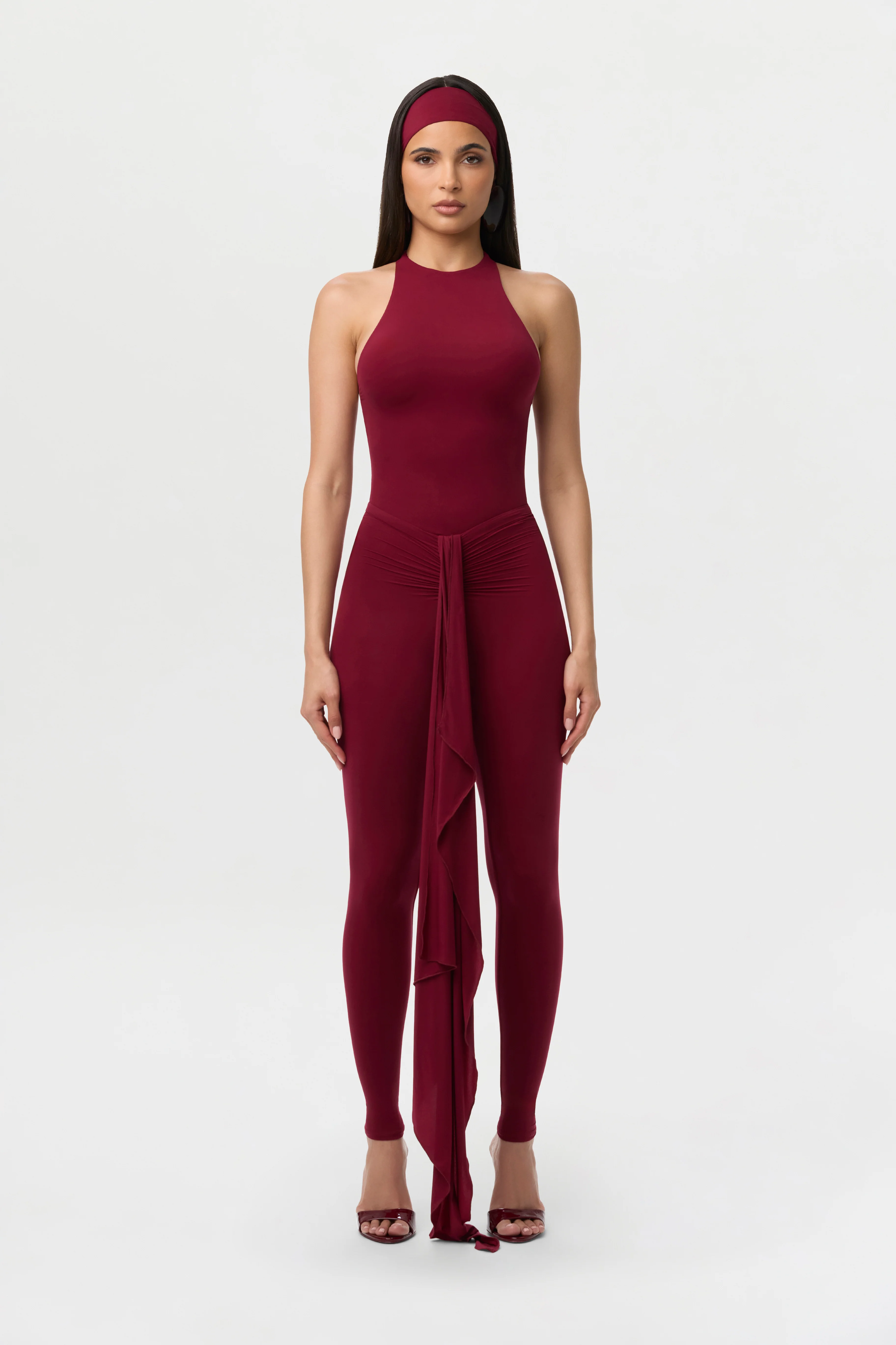 Naked V-Waist Drape Leggings Petite - Image 12
