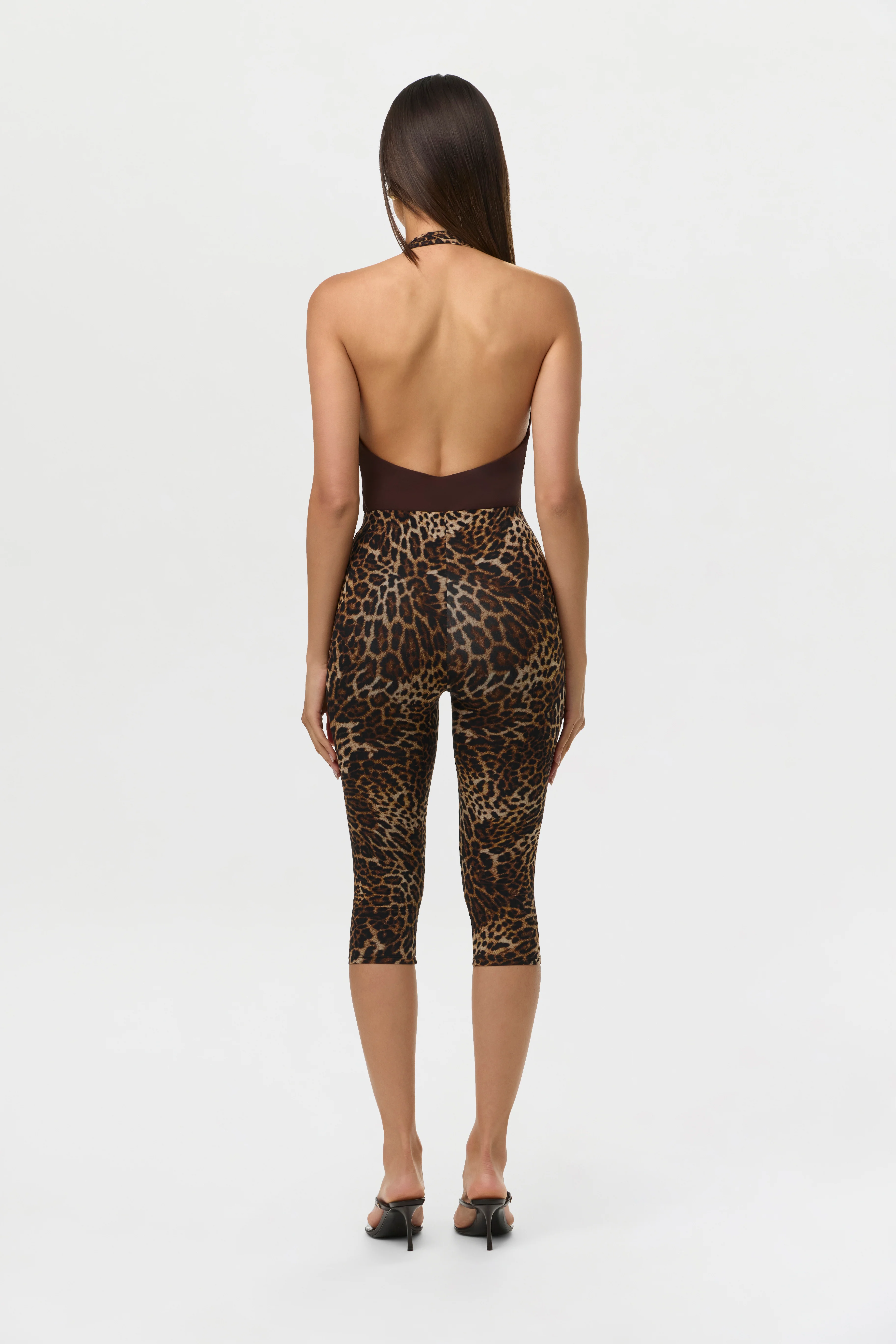 Naked Plunge Halter Bodysuit - Image 6