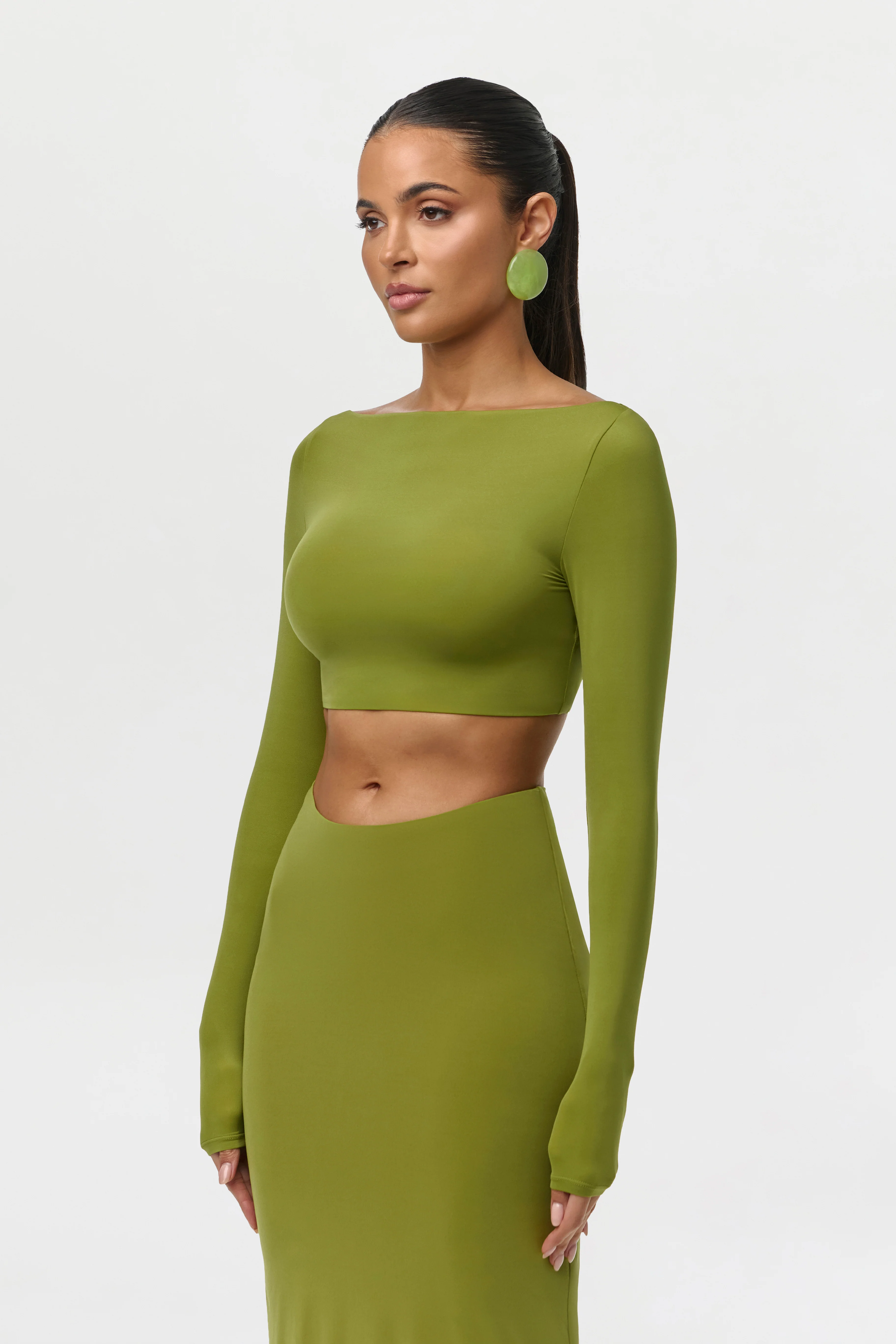 Naked Bateau Crop Top - Image 3