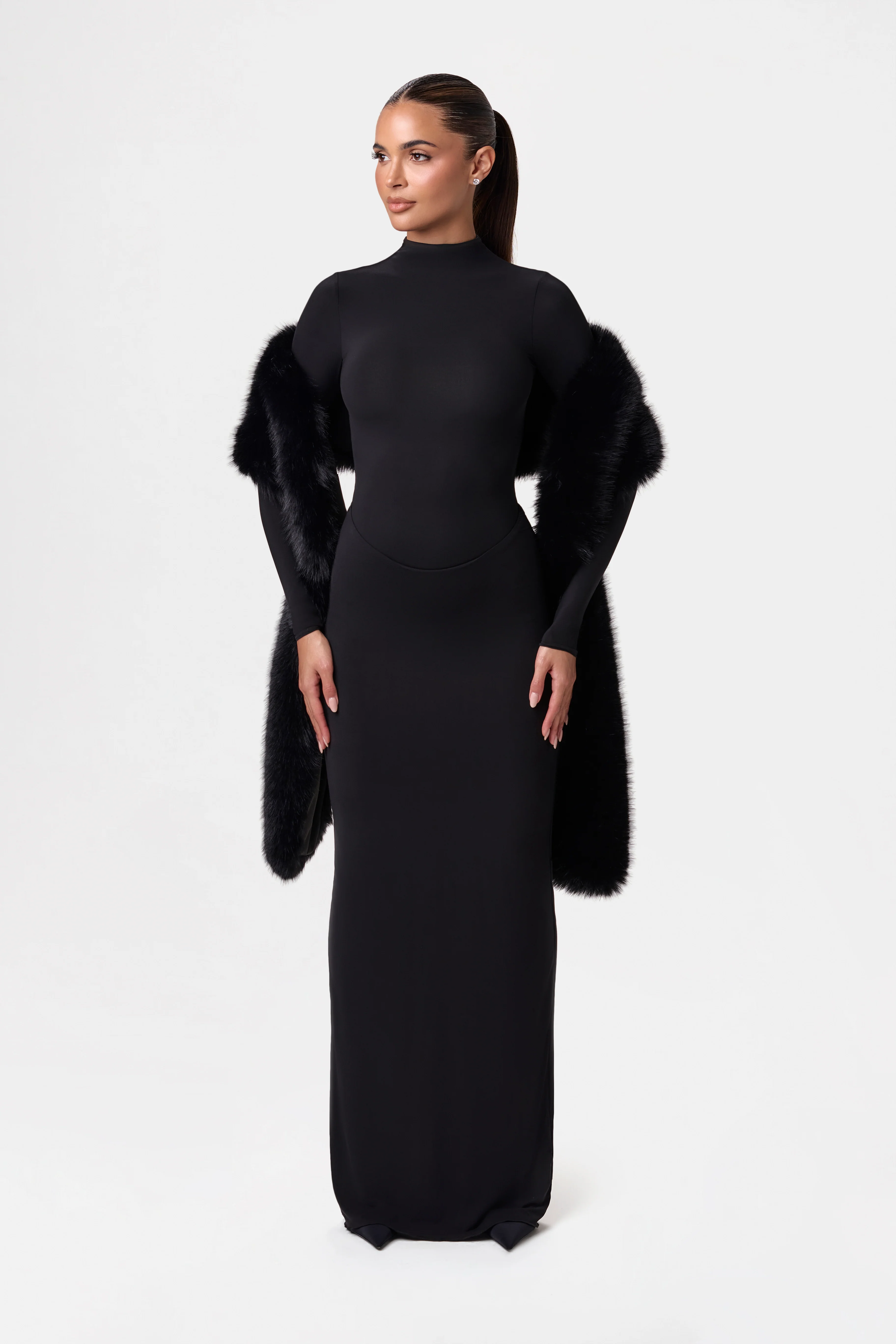 Naked Scoop Waist Maxi Skirt - Image 15