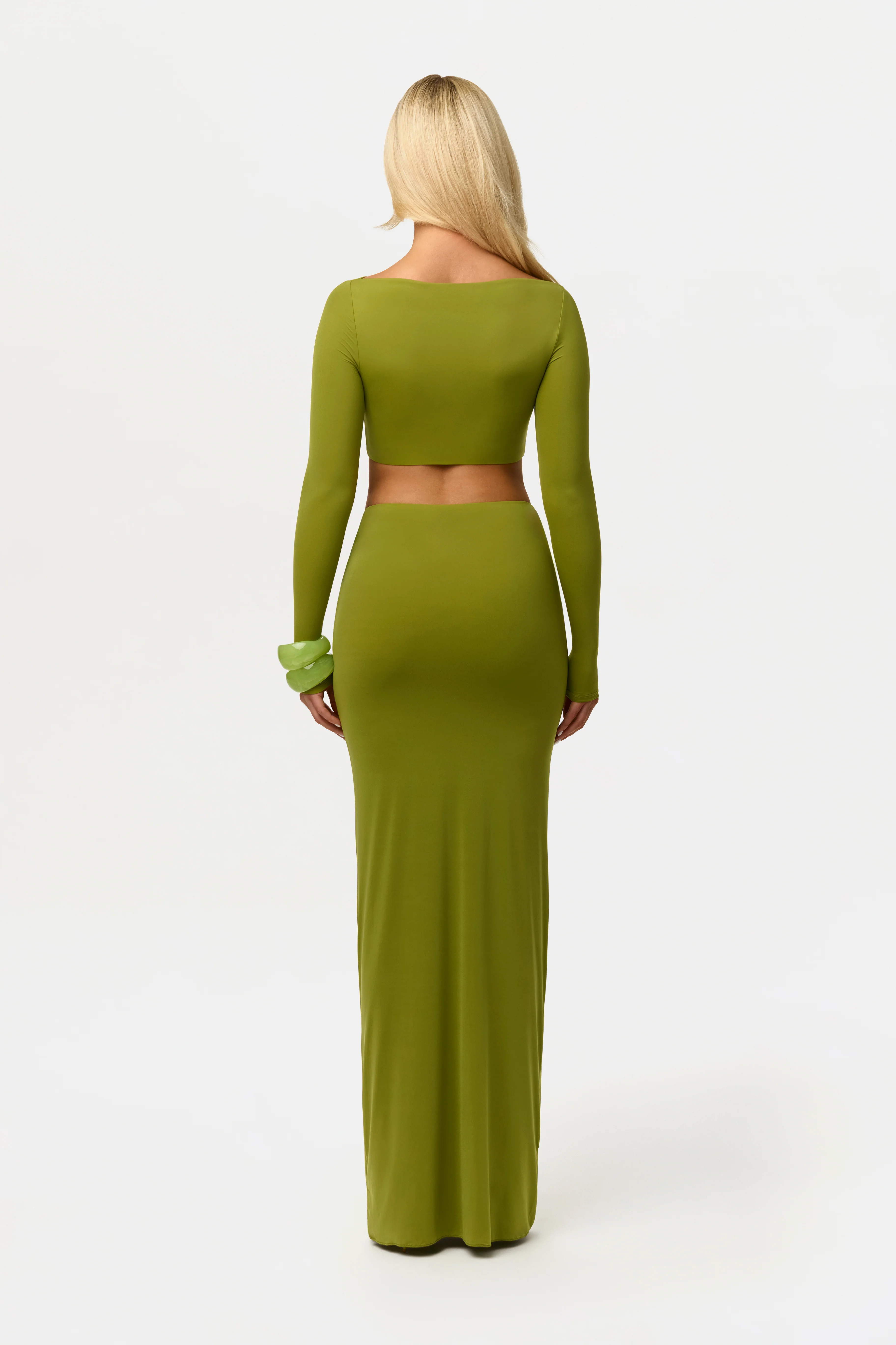 Naked Scoop Waist Maxi Skirt - Image 5
