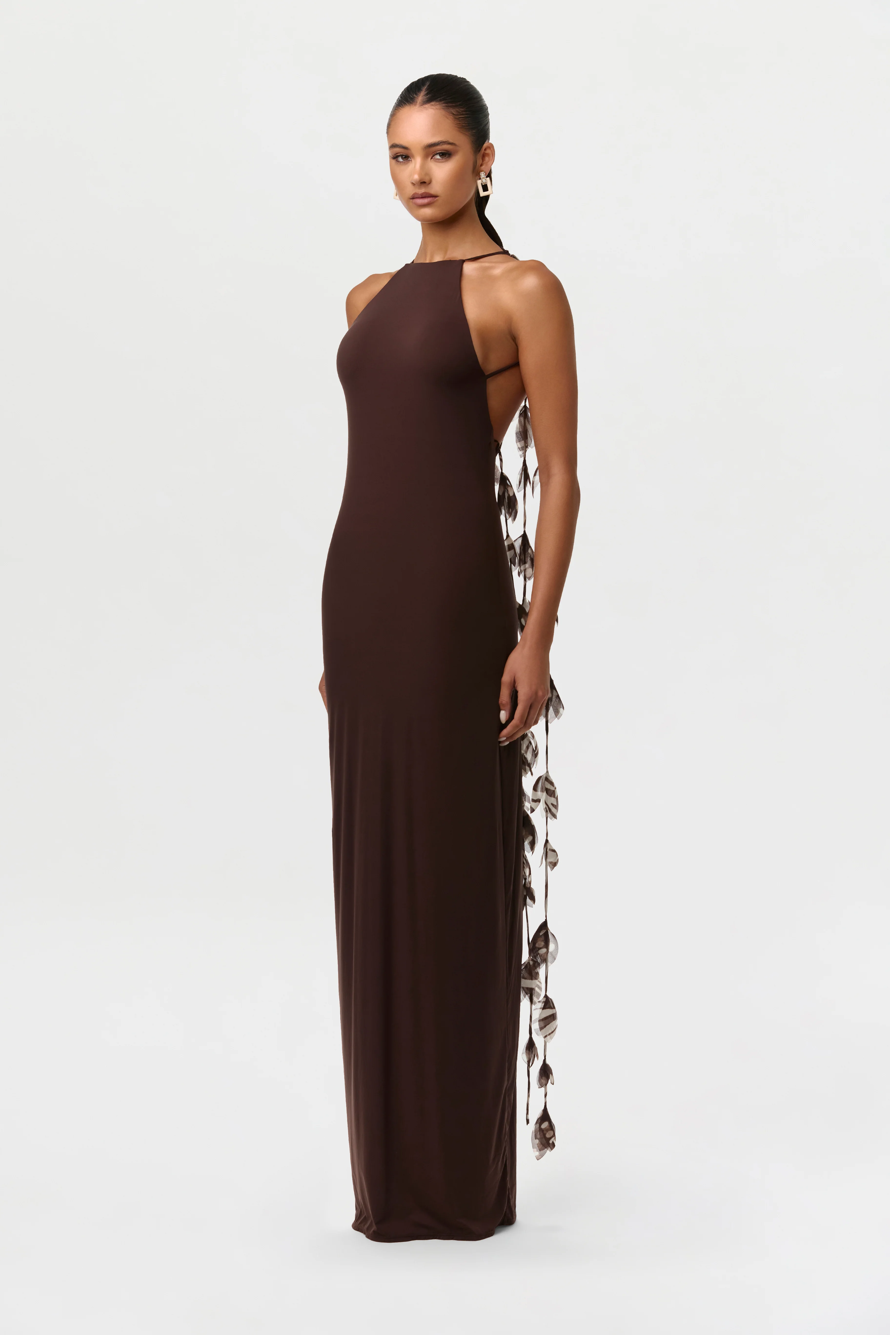 Naked Open Back Petal Dress - Image 4