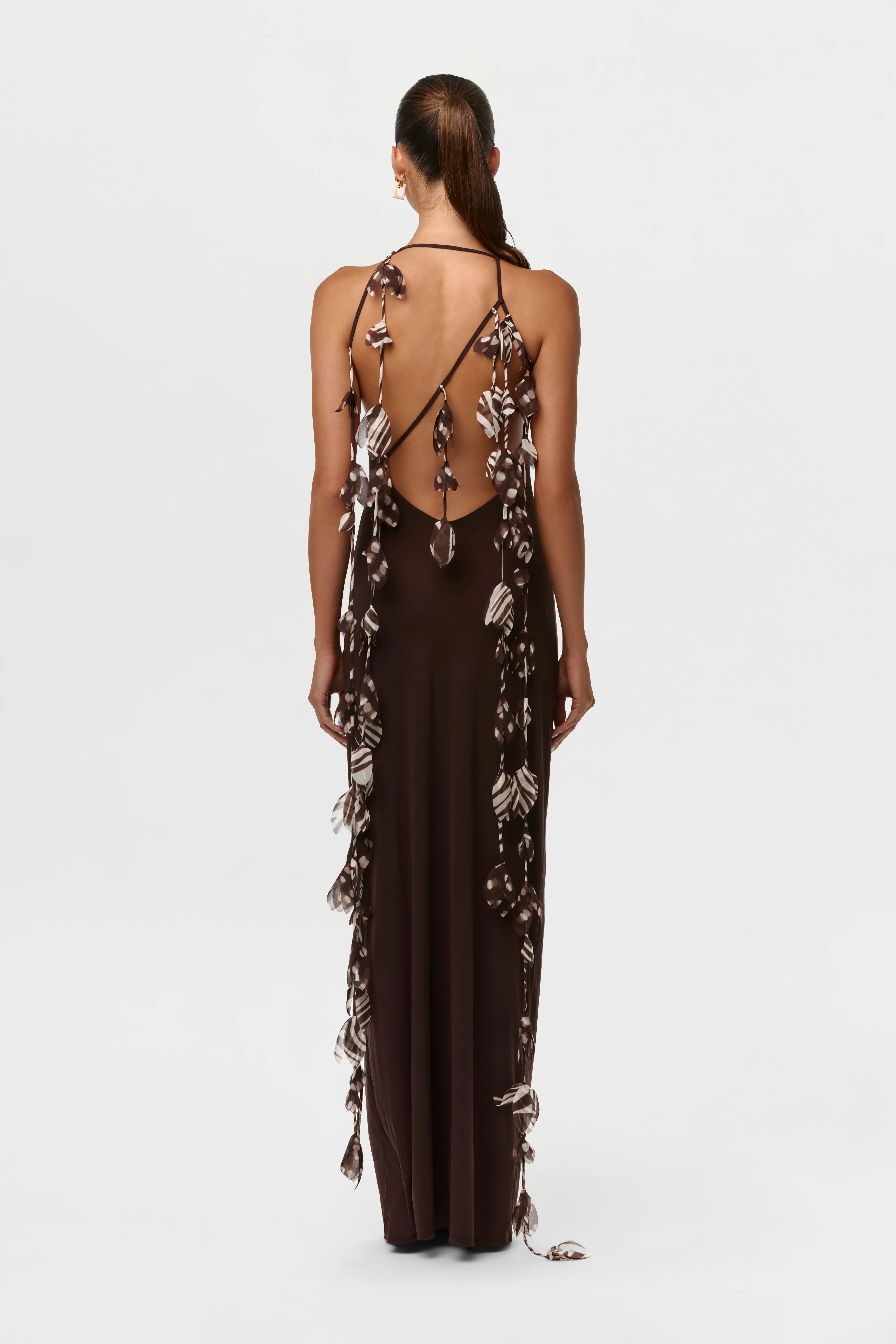 Naked Open Back Petal Dress - Image 6