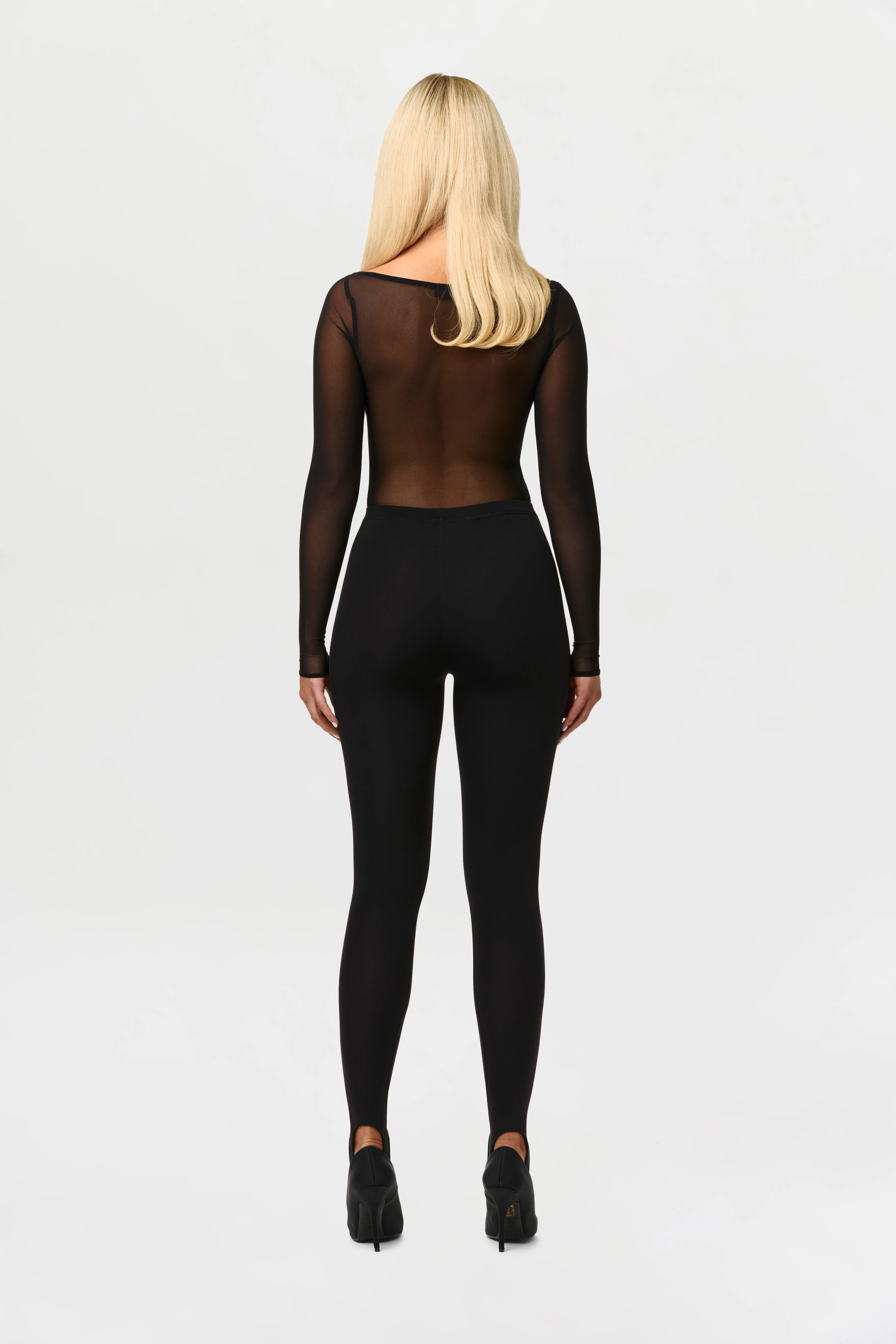 Naked Mesh Boatneck Bodysuit - Image 12