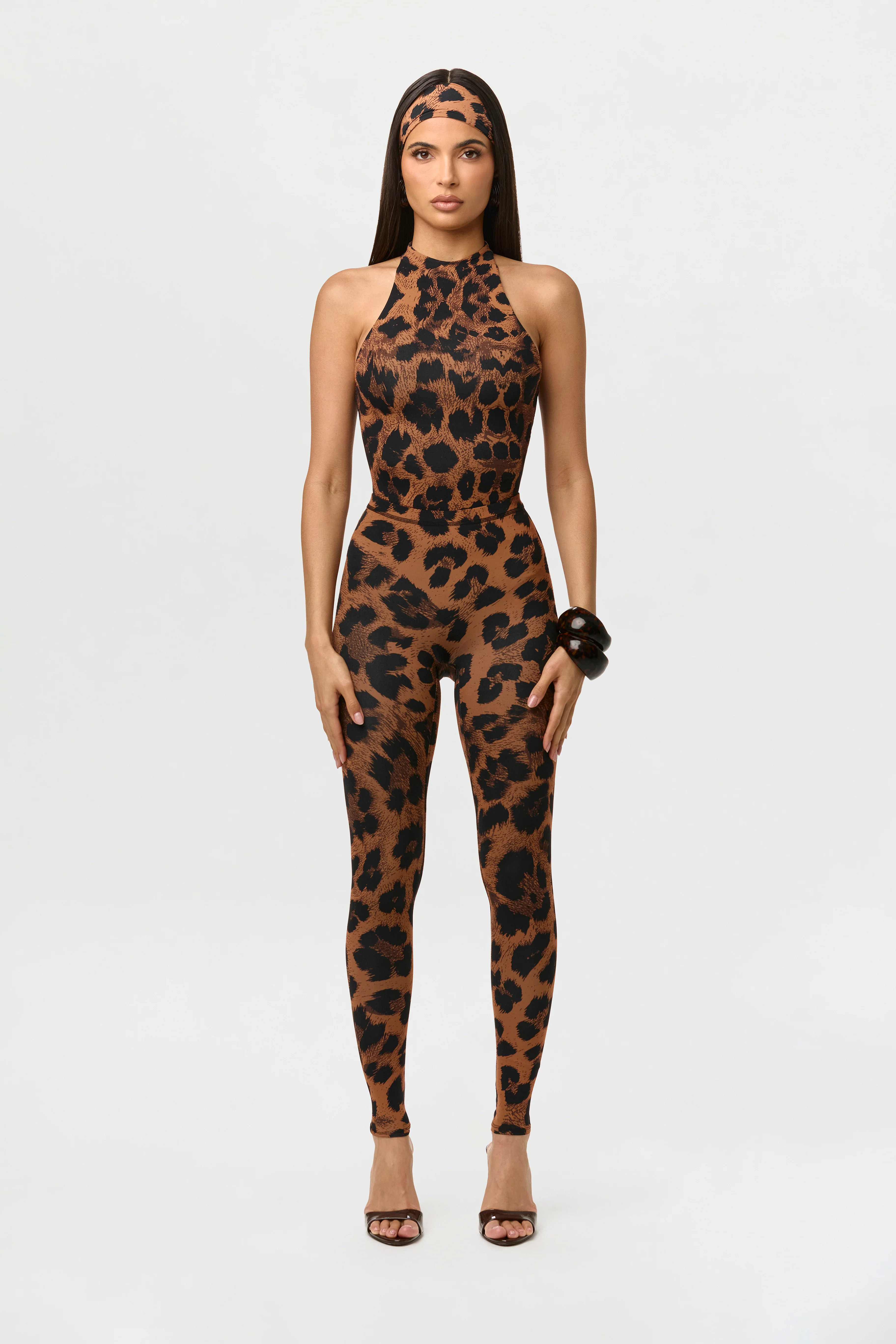Naked Print Legging Petite
