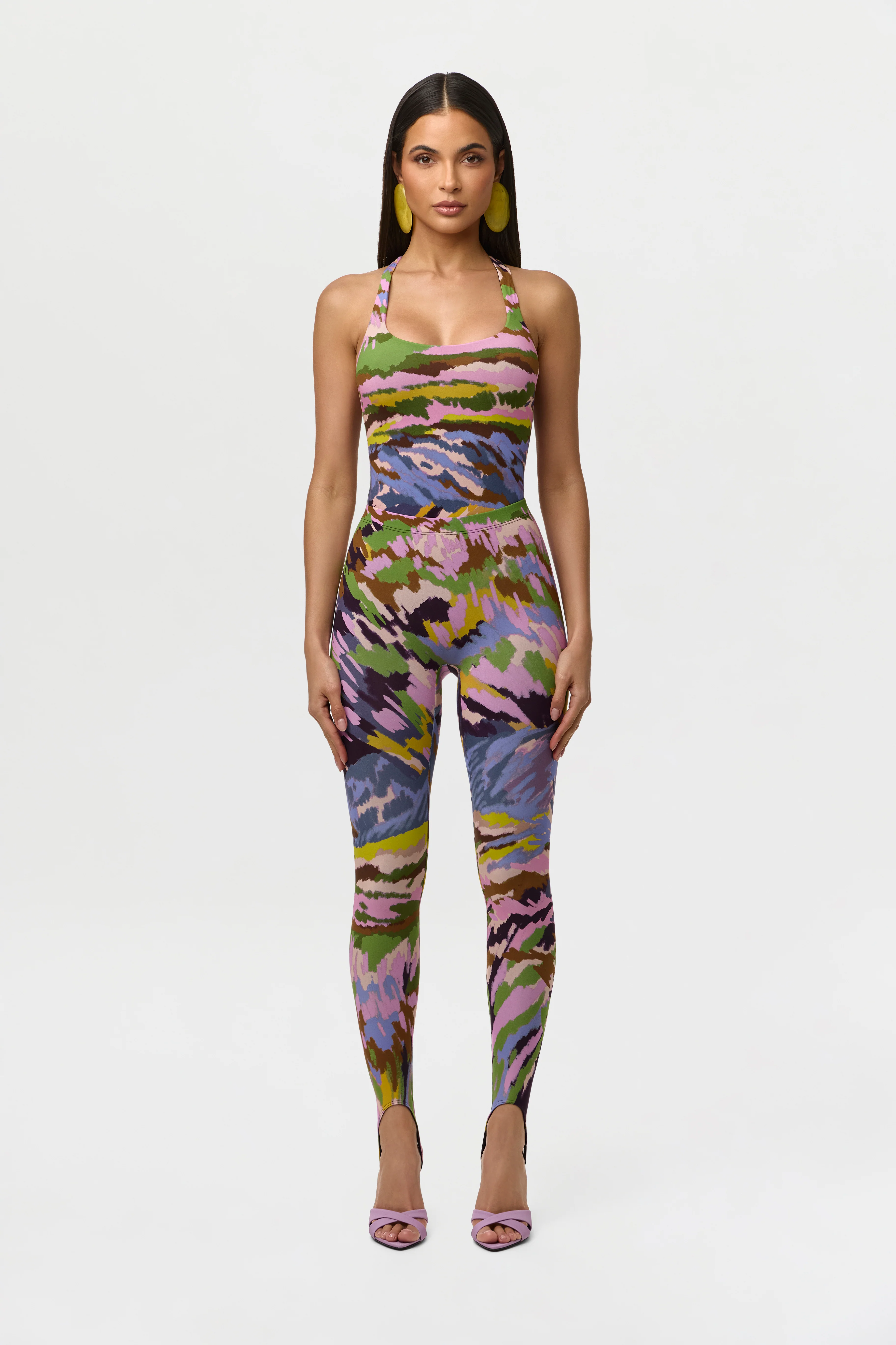 Naked Print Stirrup Legging Petite - Image 8