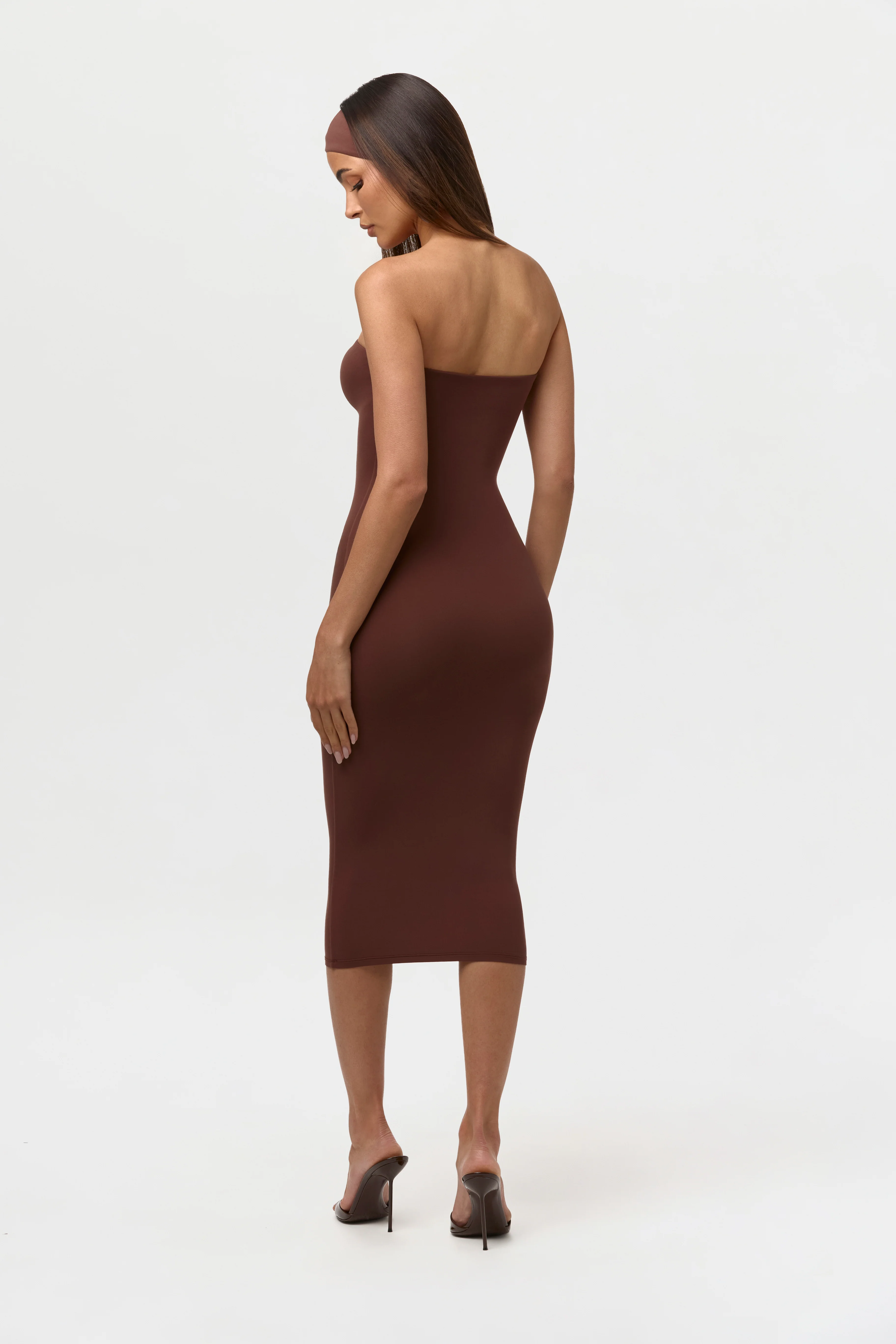 Naked Tube Midi Dress - Image 11