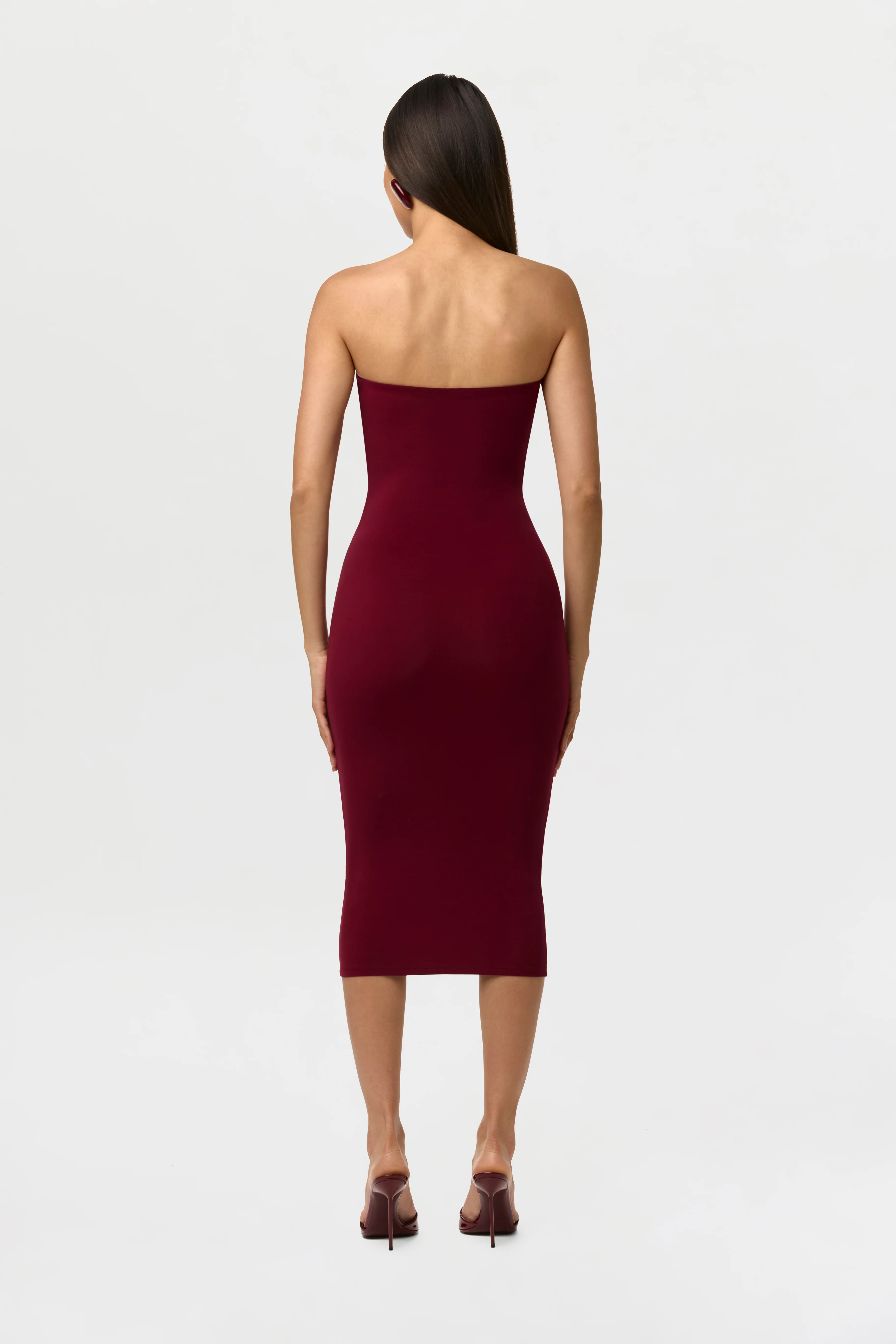 Naked Tube Midi Dress - Image 13