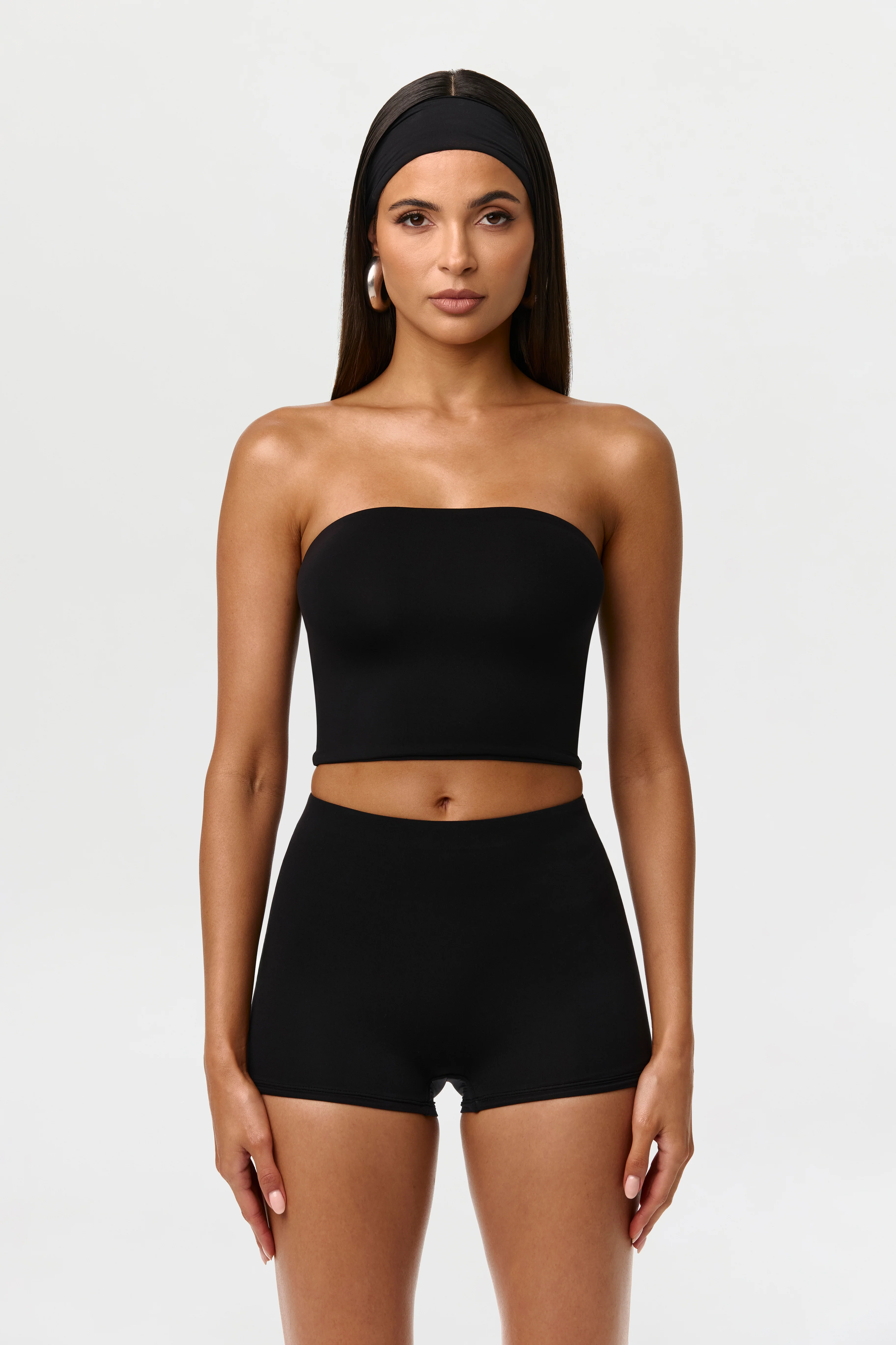 Naked Tube Crop Top
