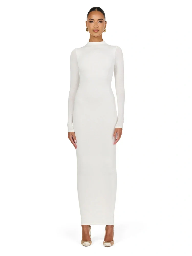 NW Sculpt Mock Neck Dress - Image 10