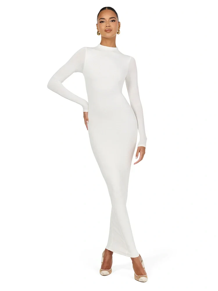 NW Sculpt Mock Neck Dress - Image 11