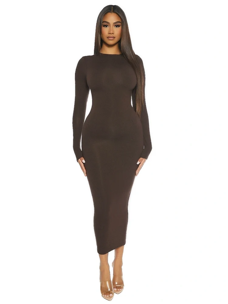 NW Sculpt Mock Neck Dress - Image 7