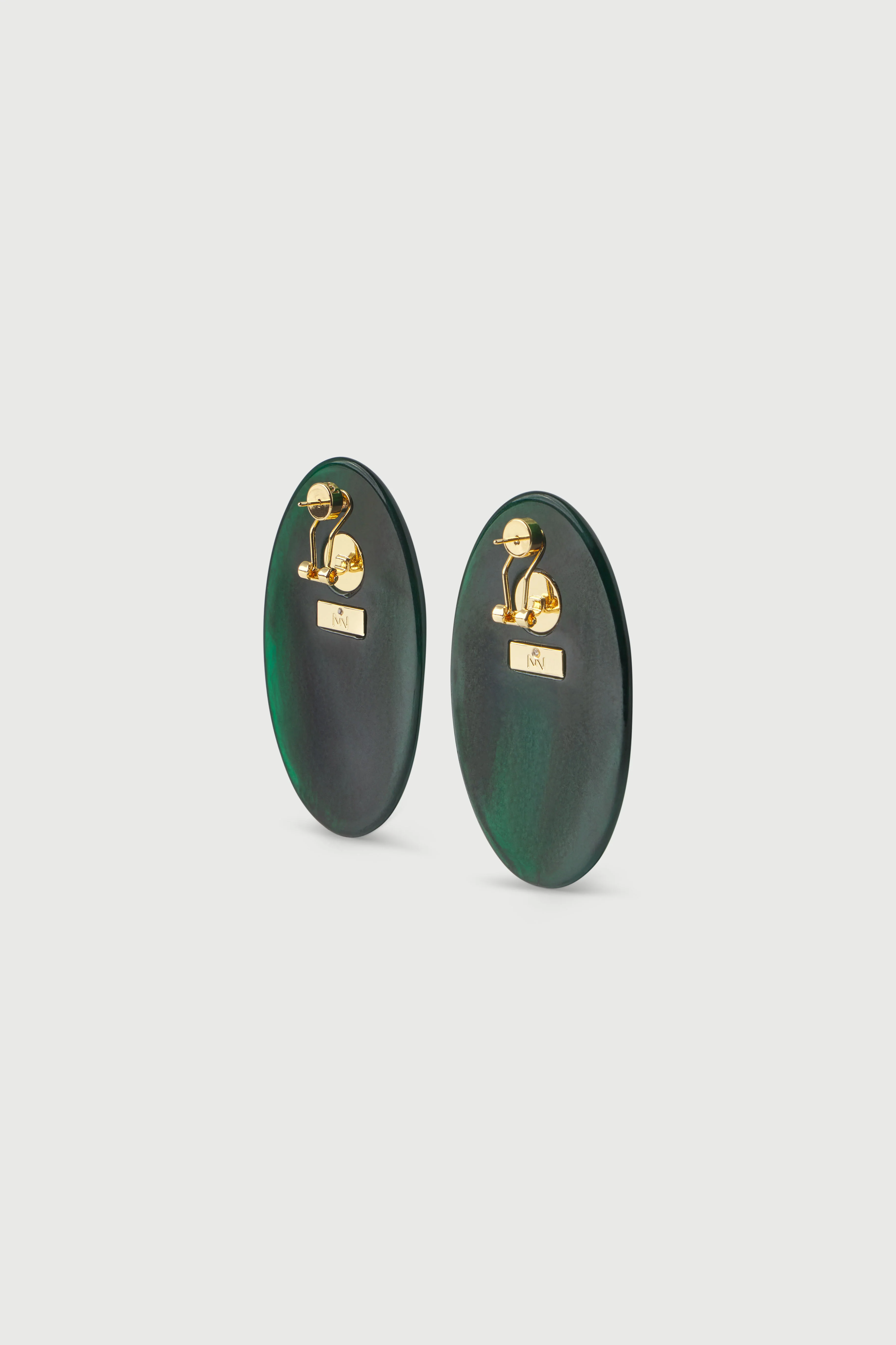 Resin Oval Earrings - Image 16