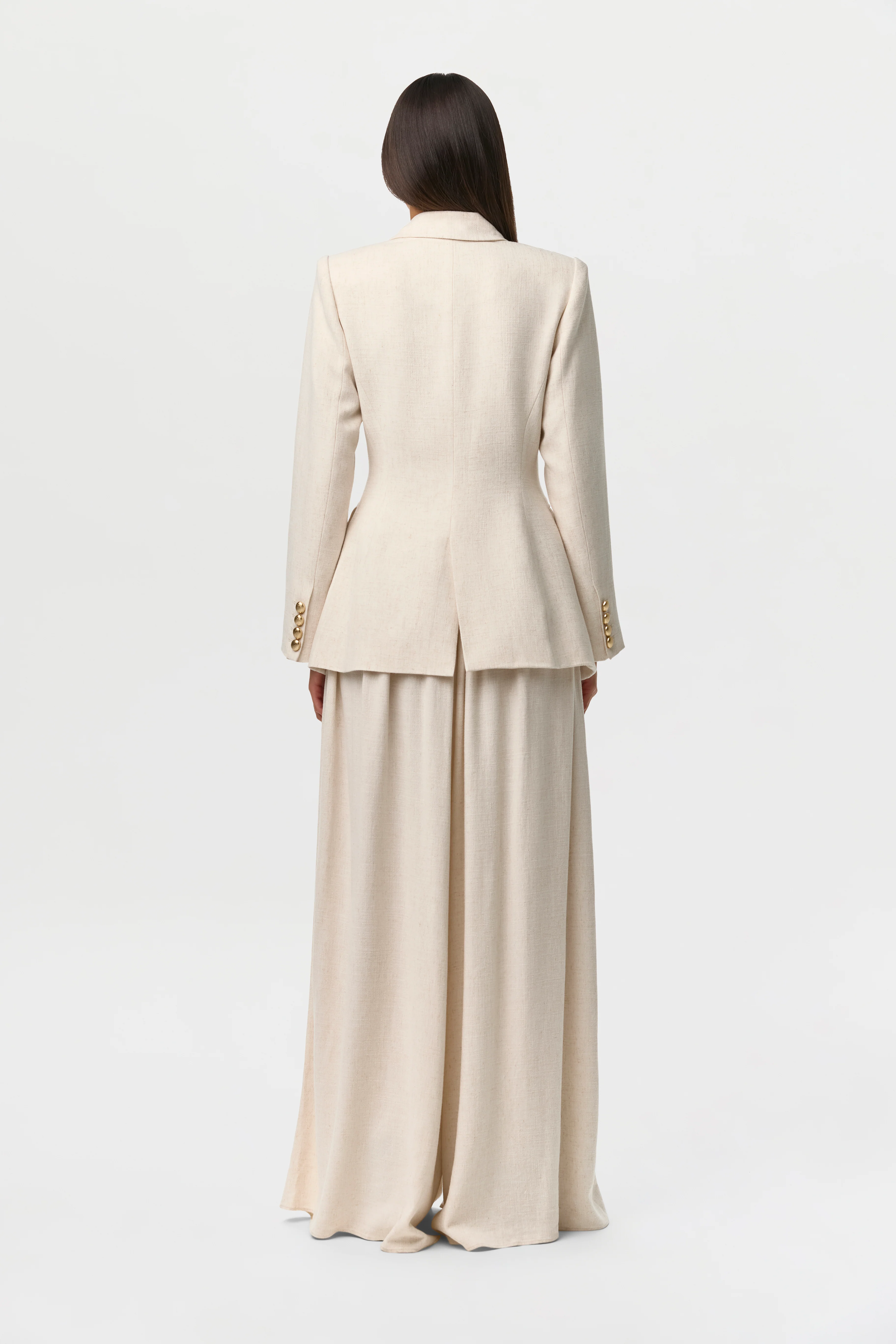 Linen Sculpt Suited Blazer - Image 18