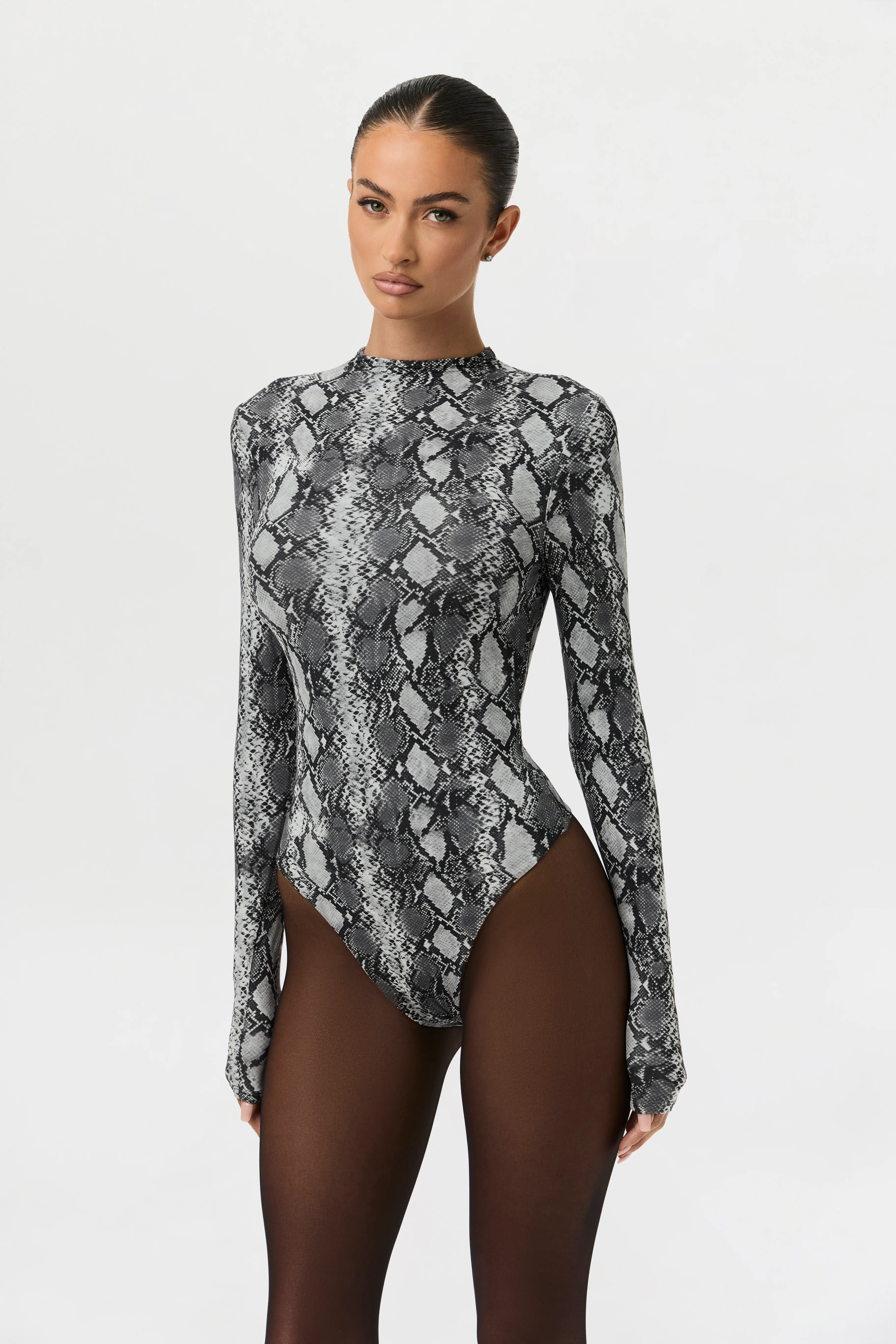 Naked Print Bodysuit - Image 13