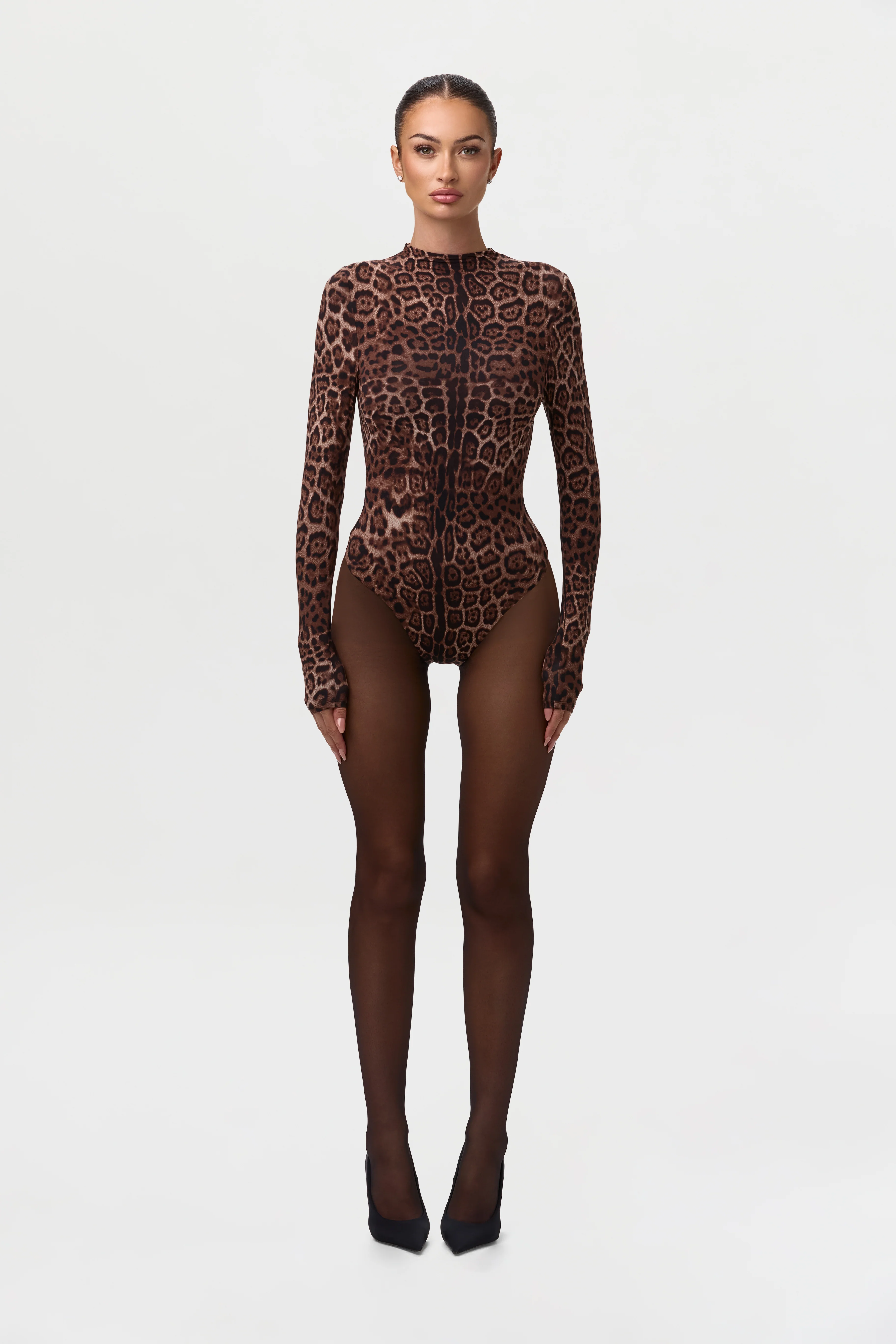 Naked Print Bodysuit - Image 26