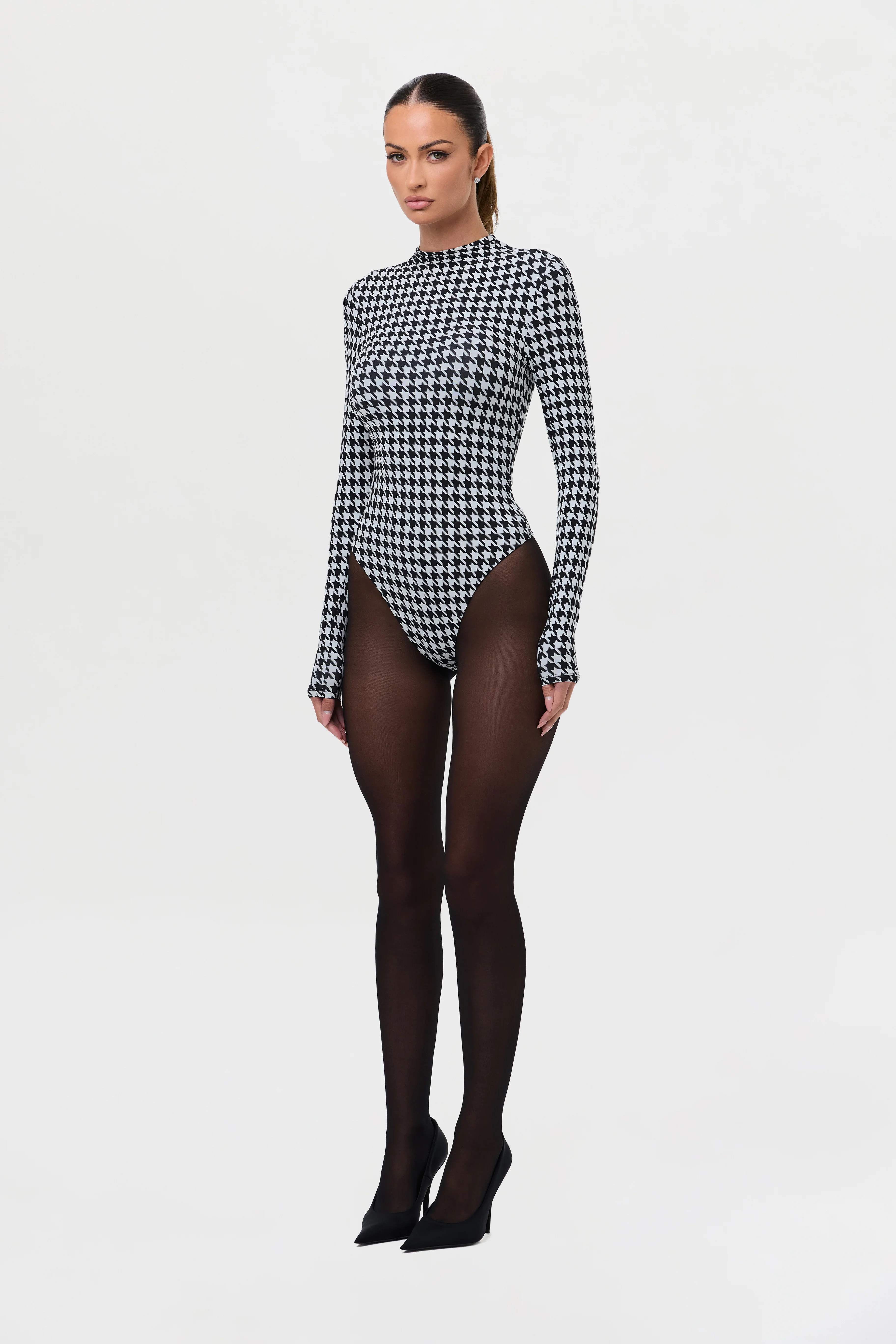 Naked Print Bodysuit - Image 35