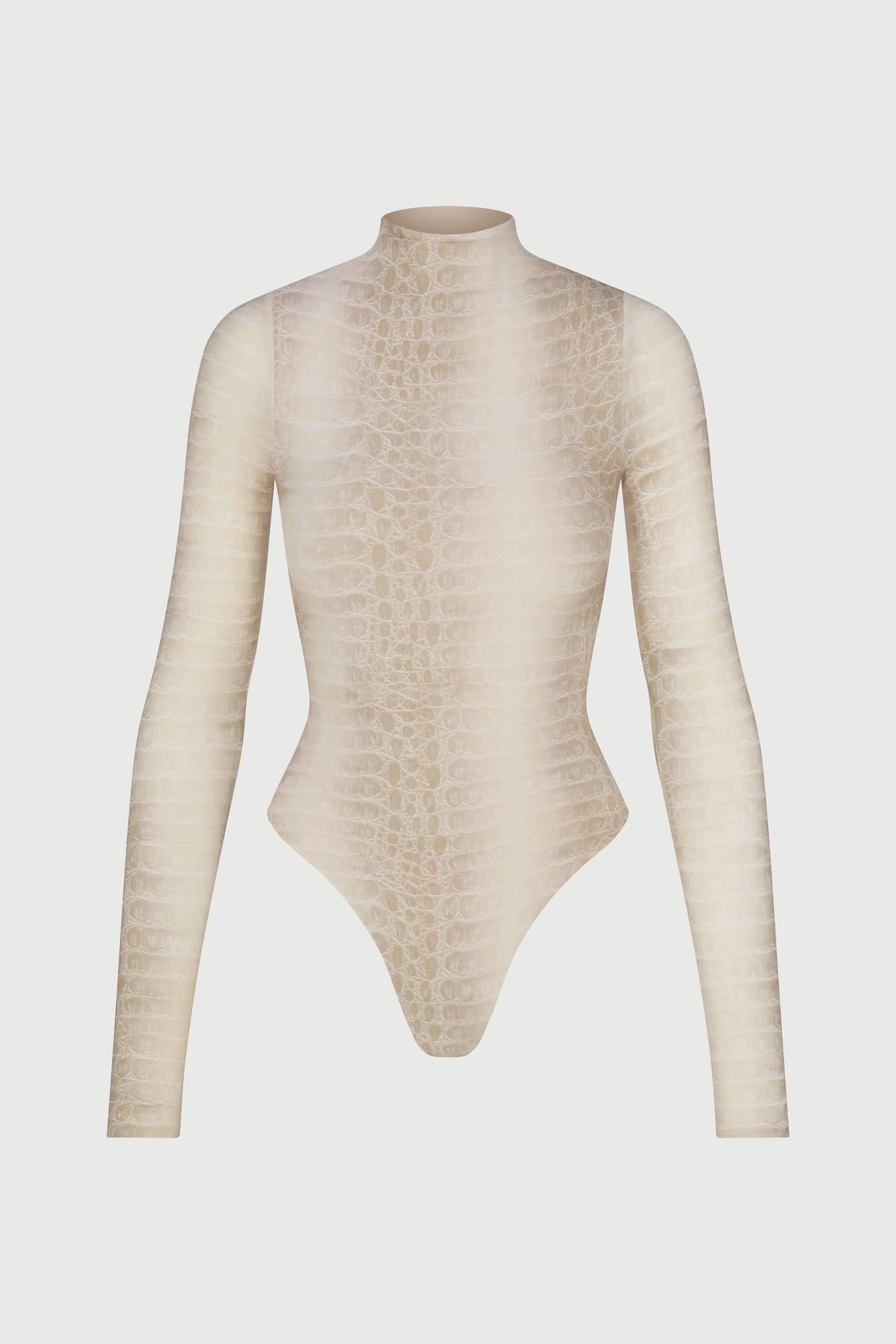 Naked Print Bodysuit - Image 47