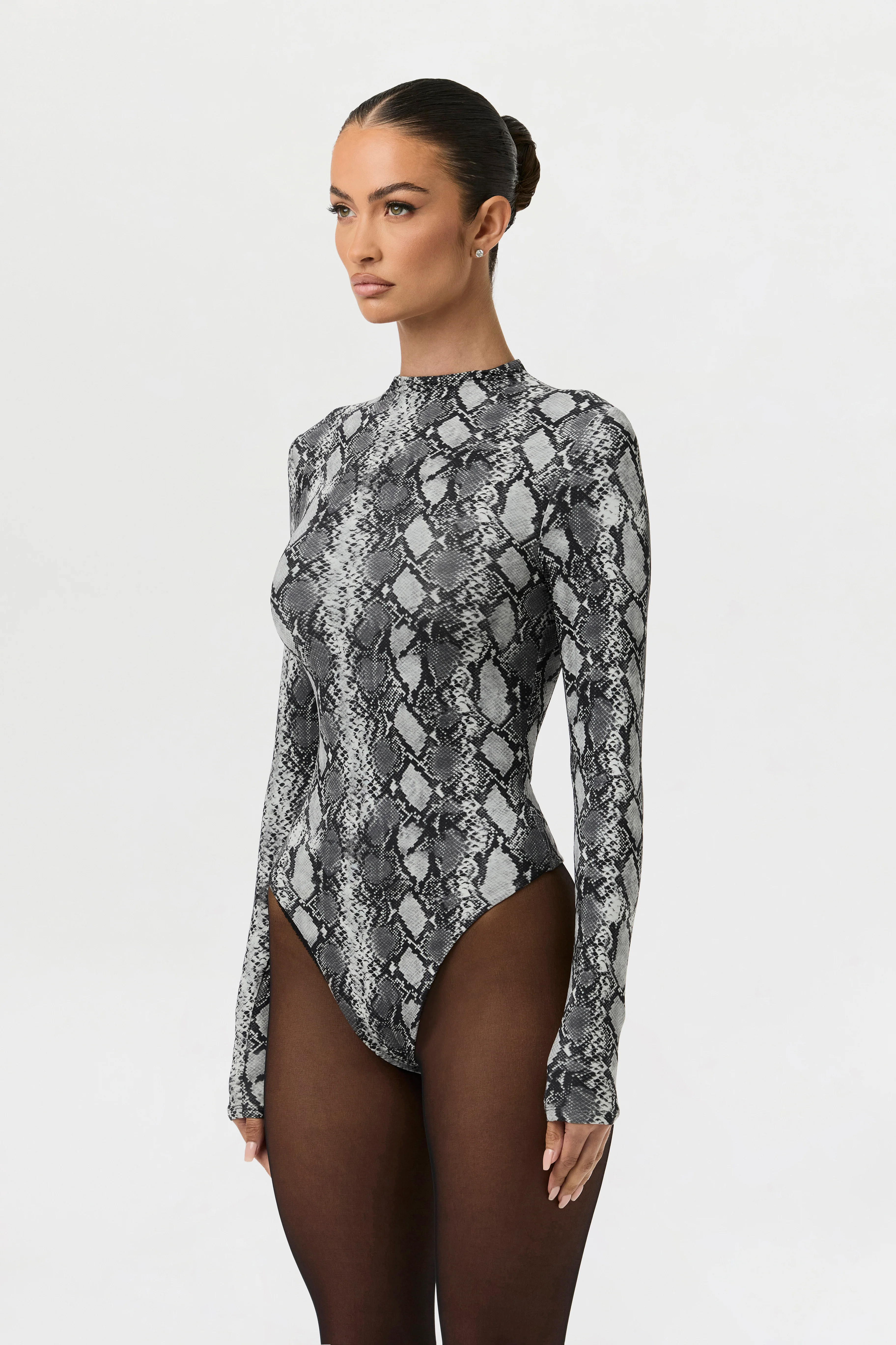 Naked Print Bodysuit - Image 9