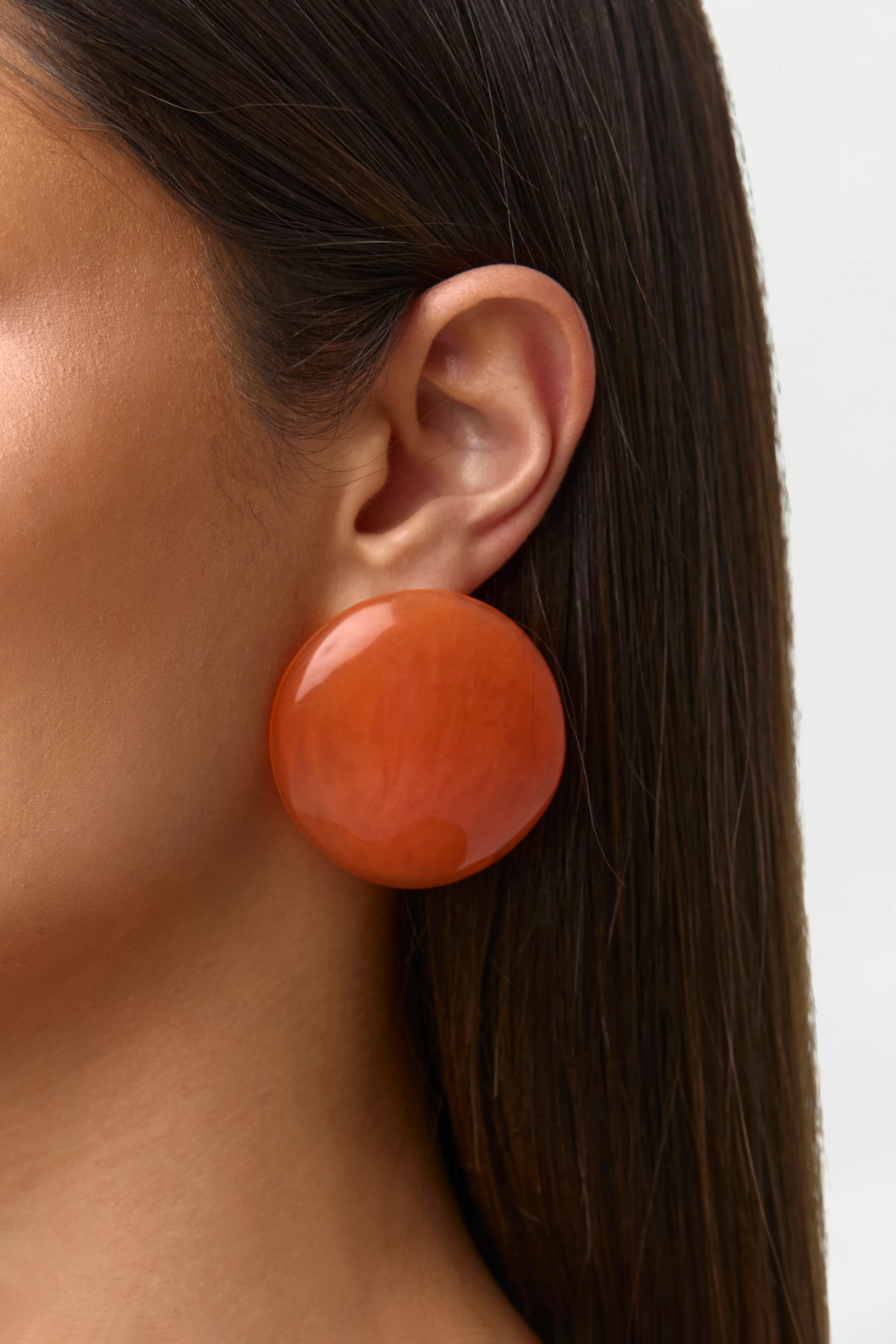 Resin Round Earrings - Image 10
