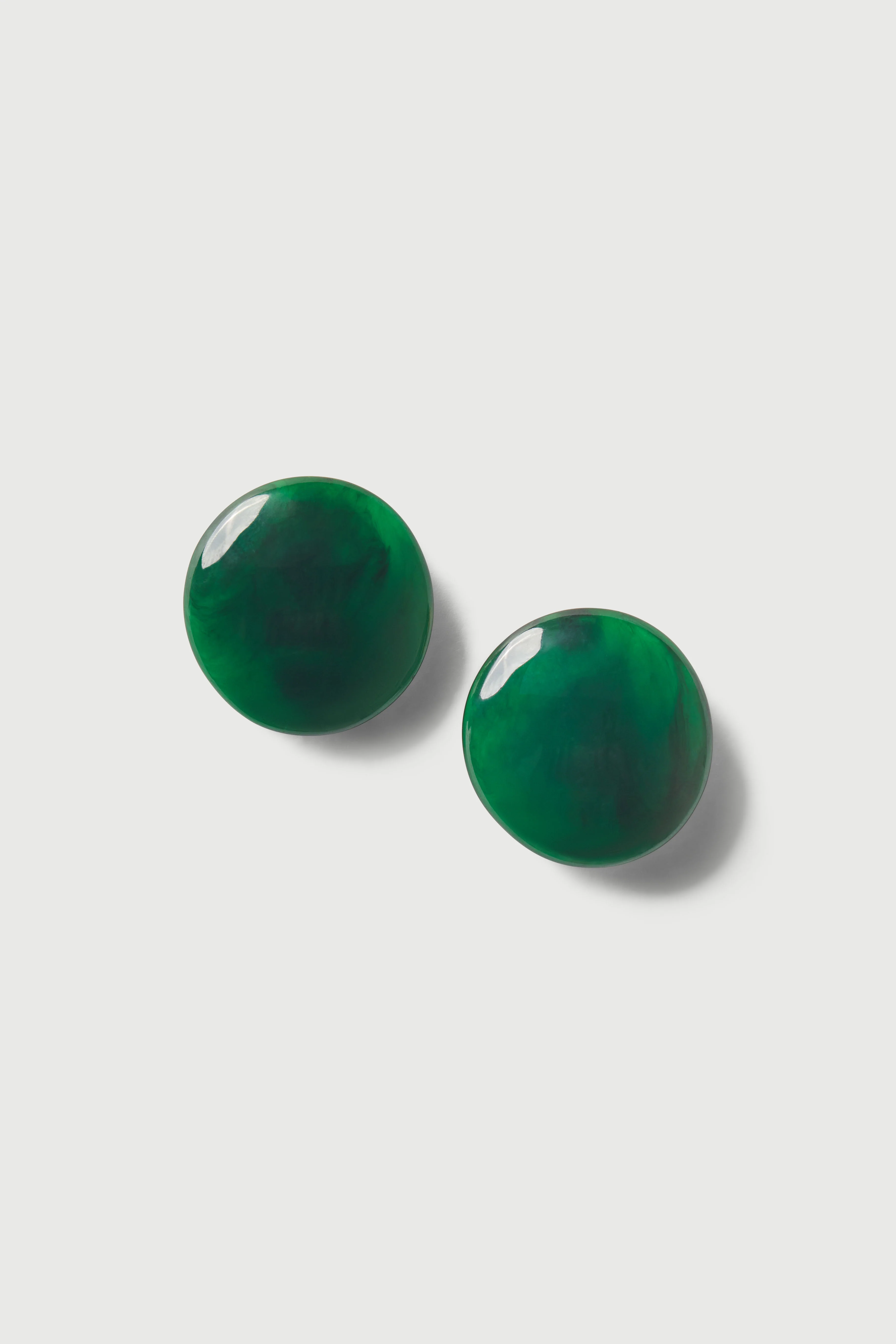 Resin Round Earrings - Image 17