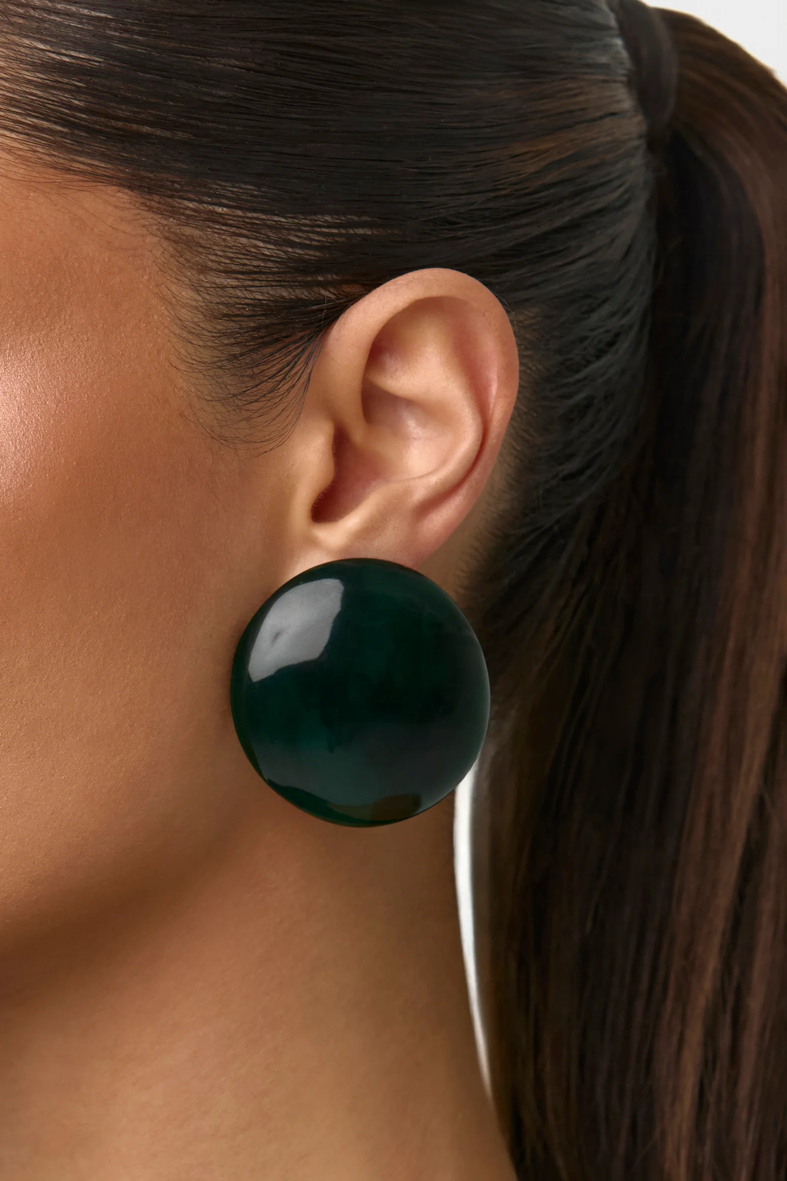 Resin Round Earrings - Image 18