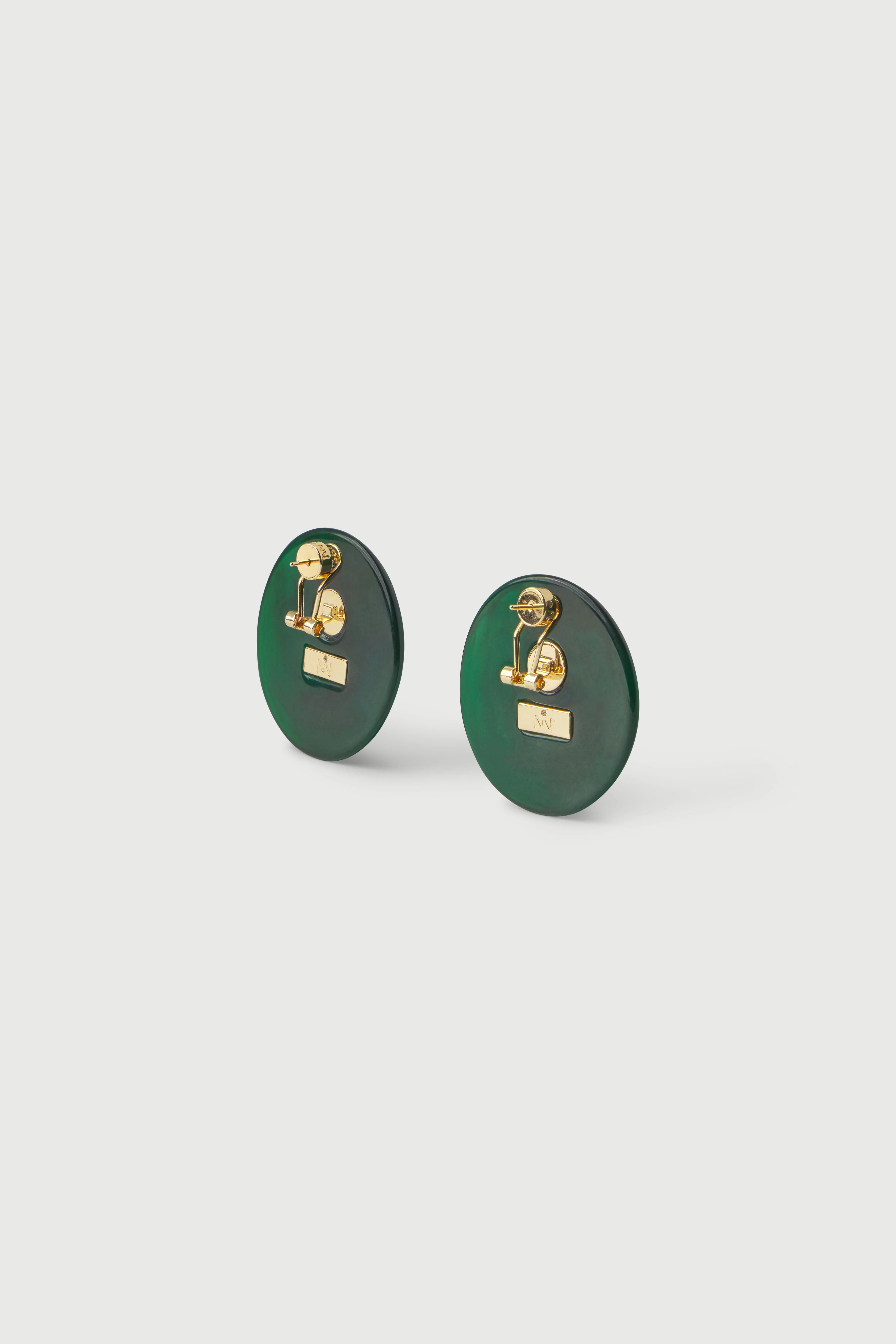 Resin Round Earrings - Image 20