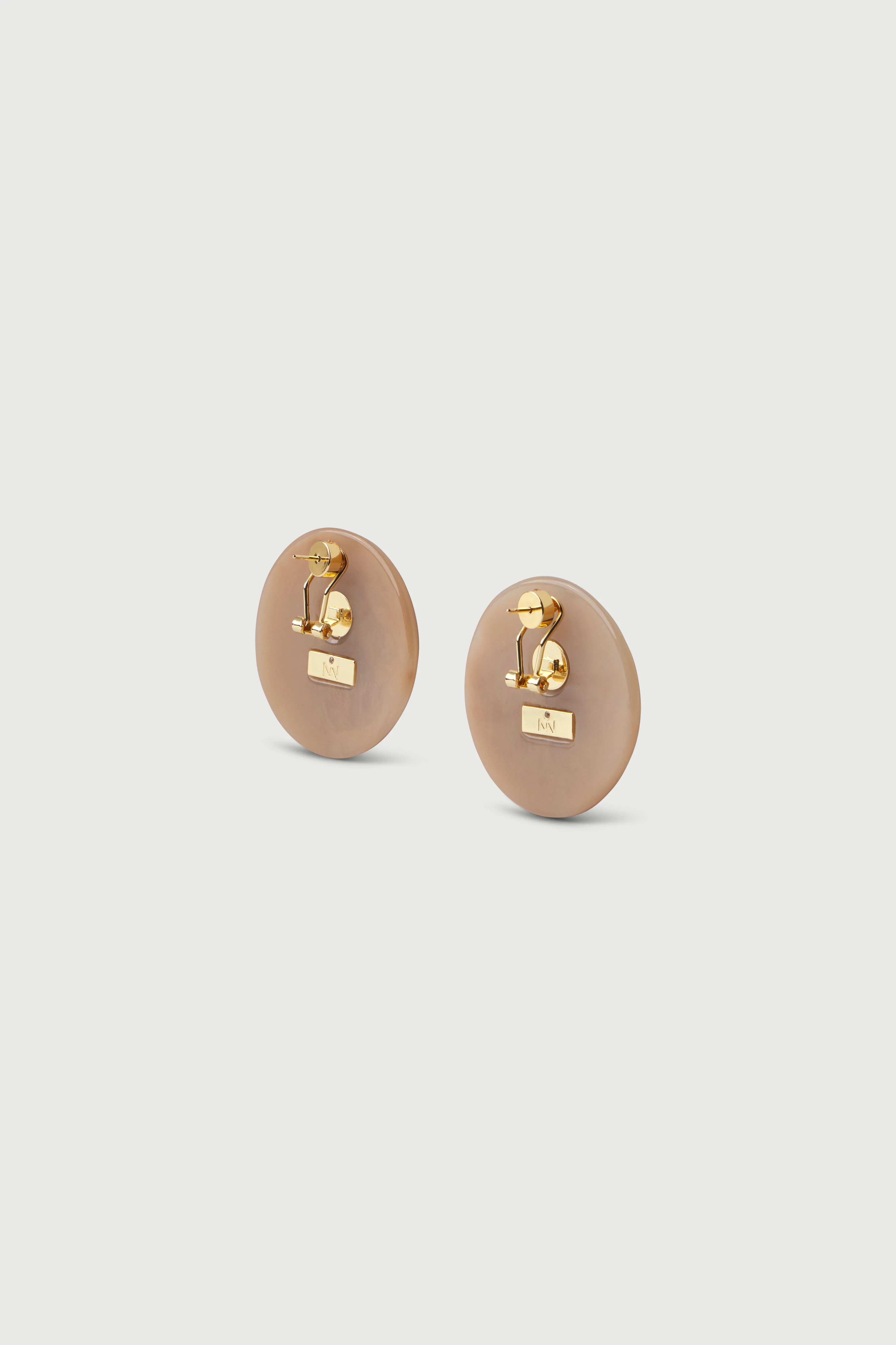 Resin Round Earrings - Image 24