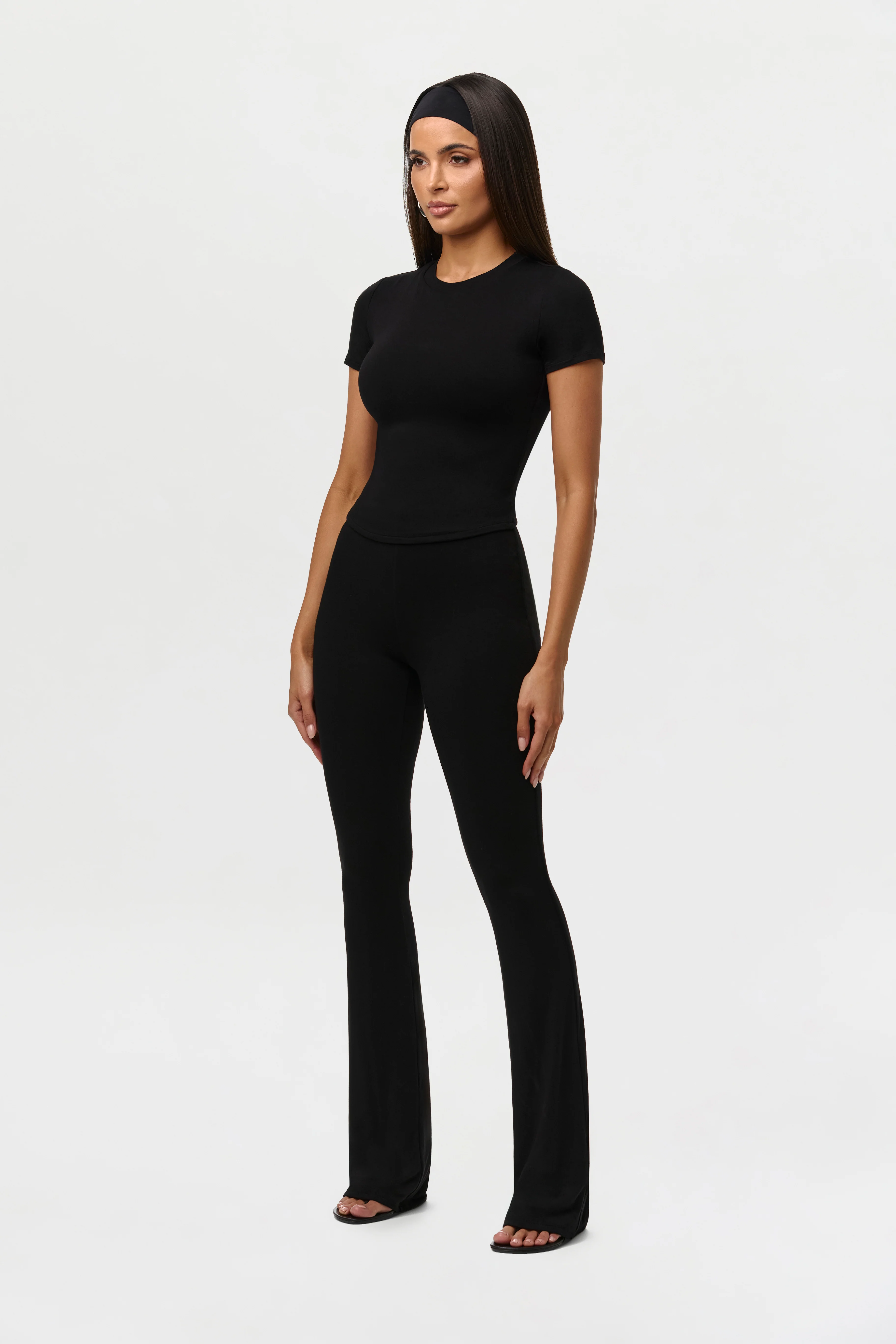 Smooth Bootcut Pants Petite - Image 3