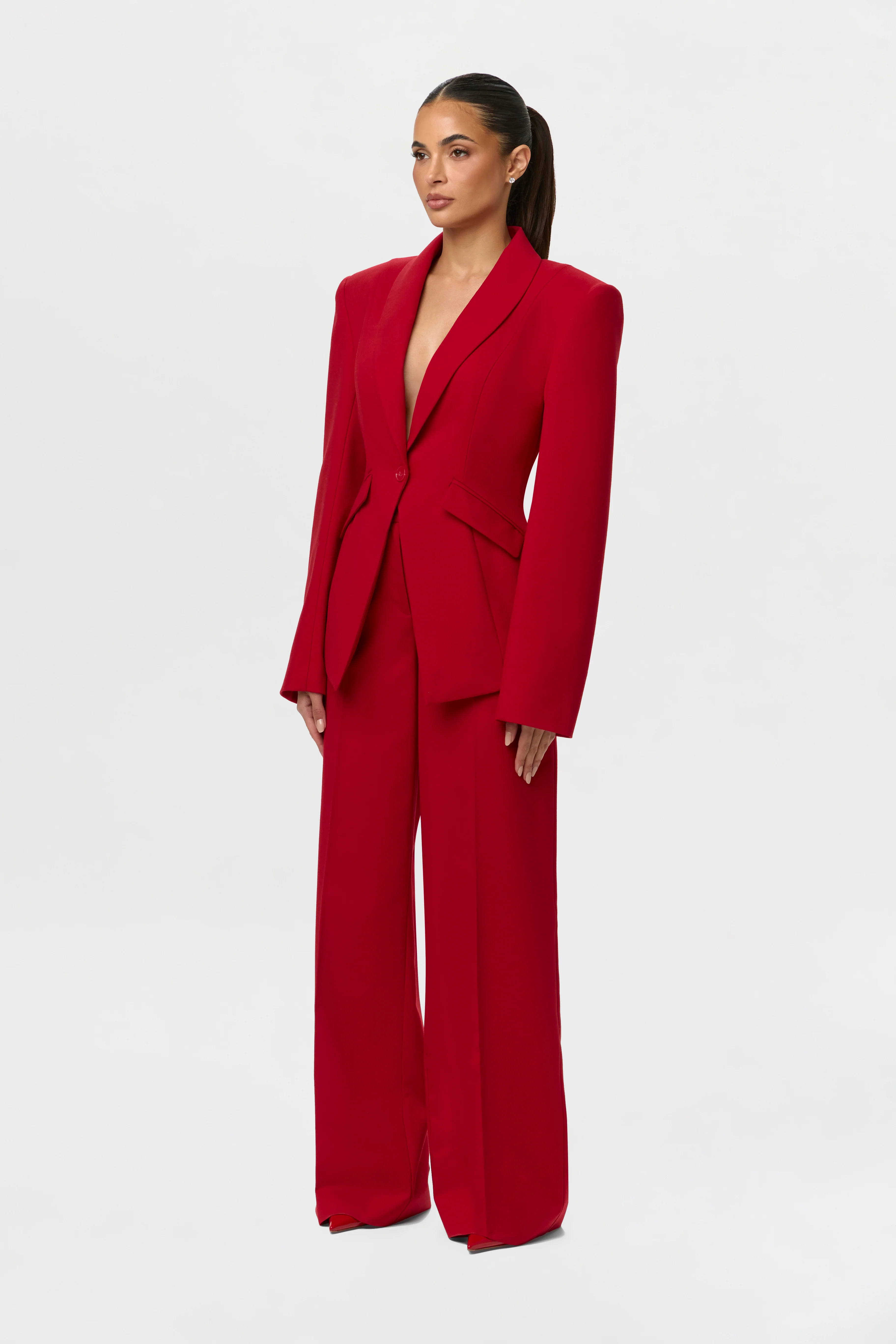 Suiting Seam Wideleg Pants