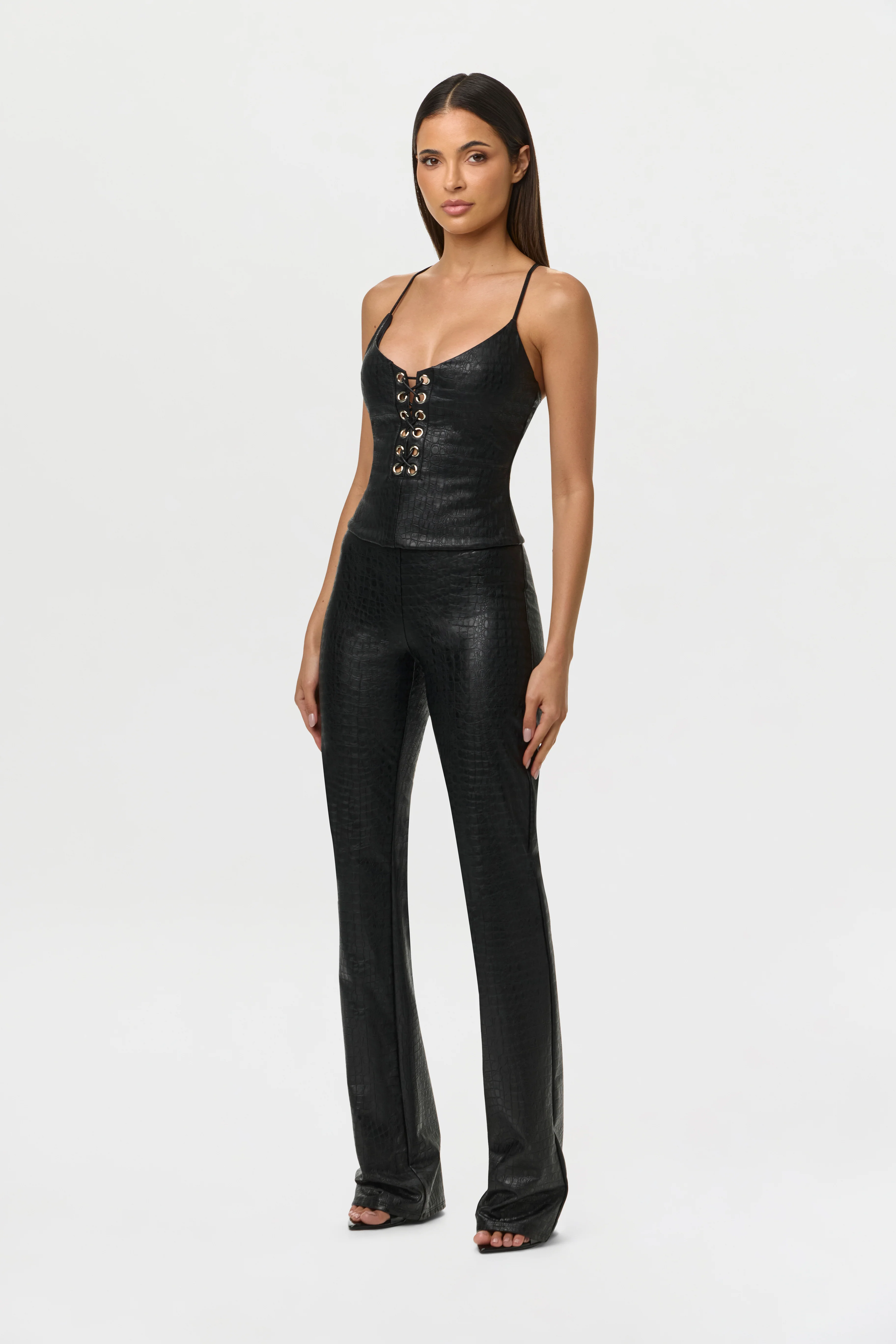Croc Bootcut Pants - Image 2