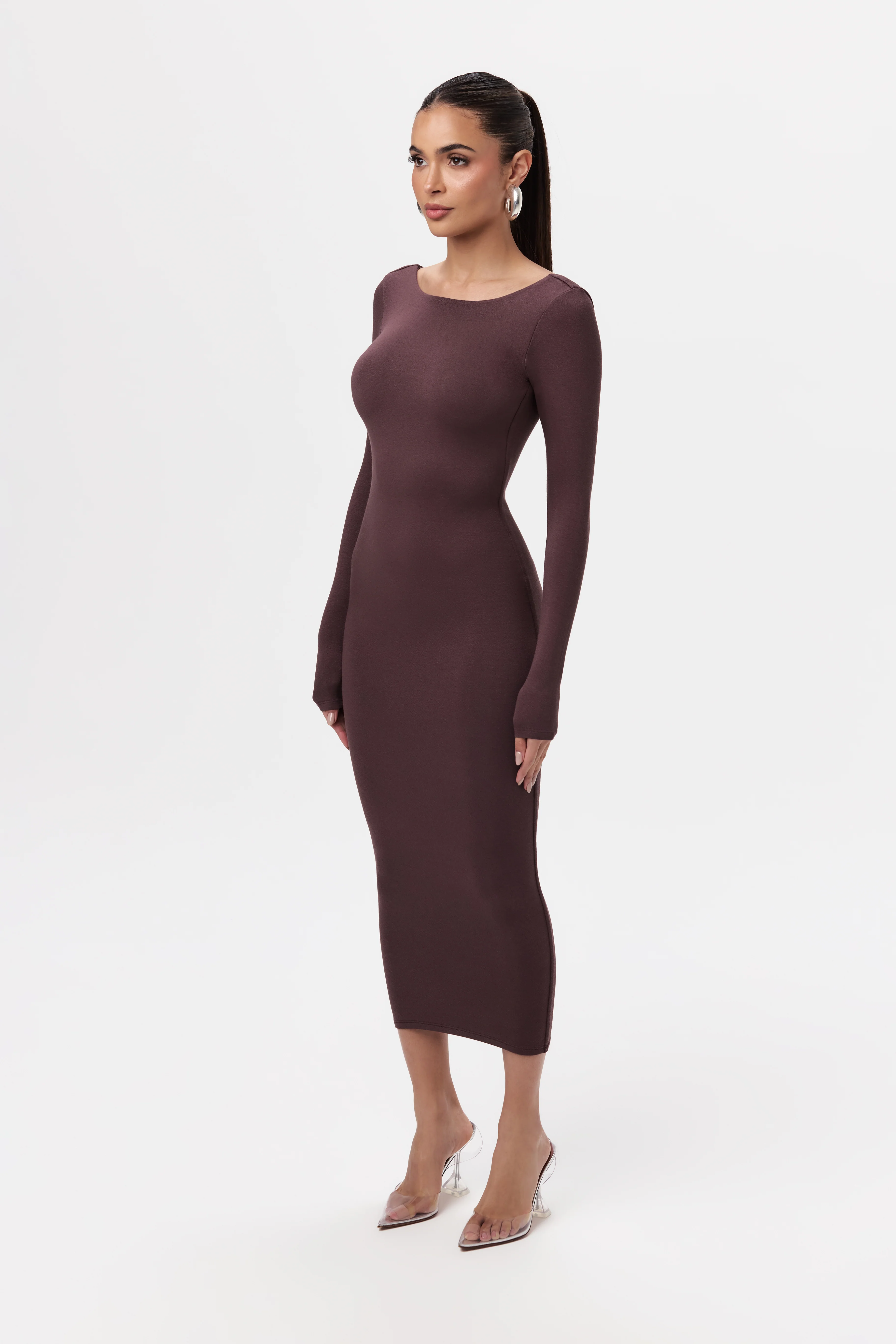 NW Open Back Midi Dress - Image 9